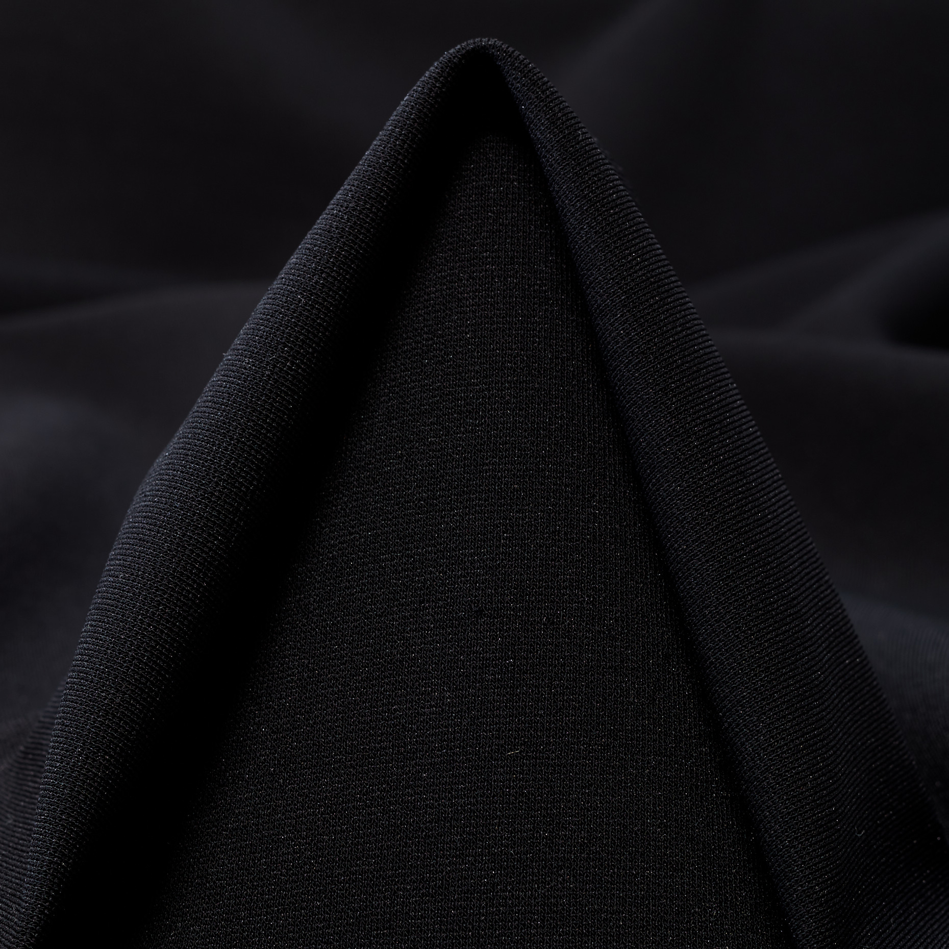 TECHNO JERSEY, ELASTIC, BLACK BEAUTY (F000040569)