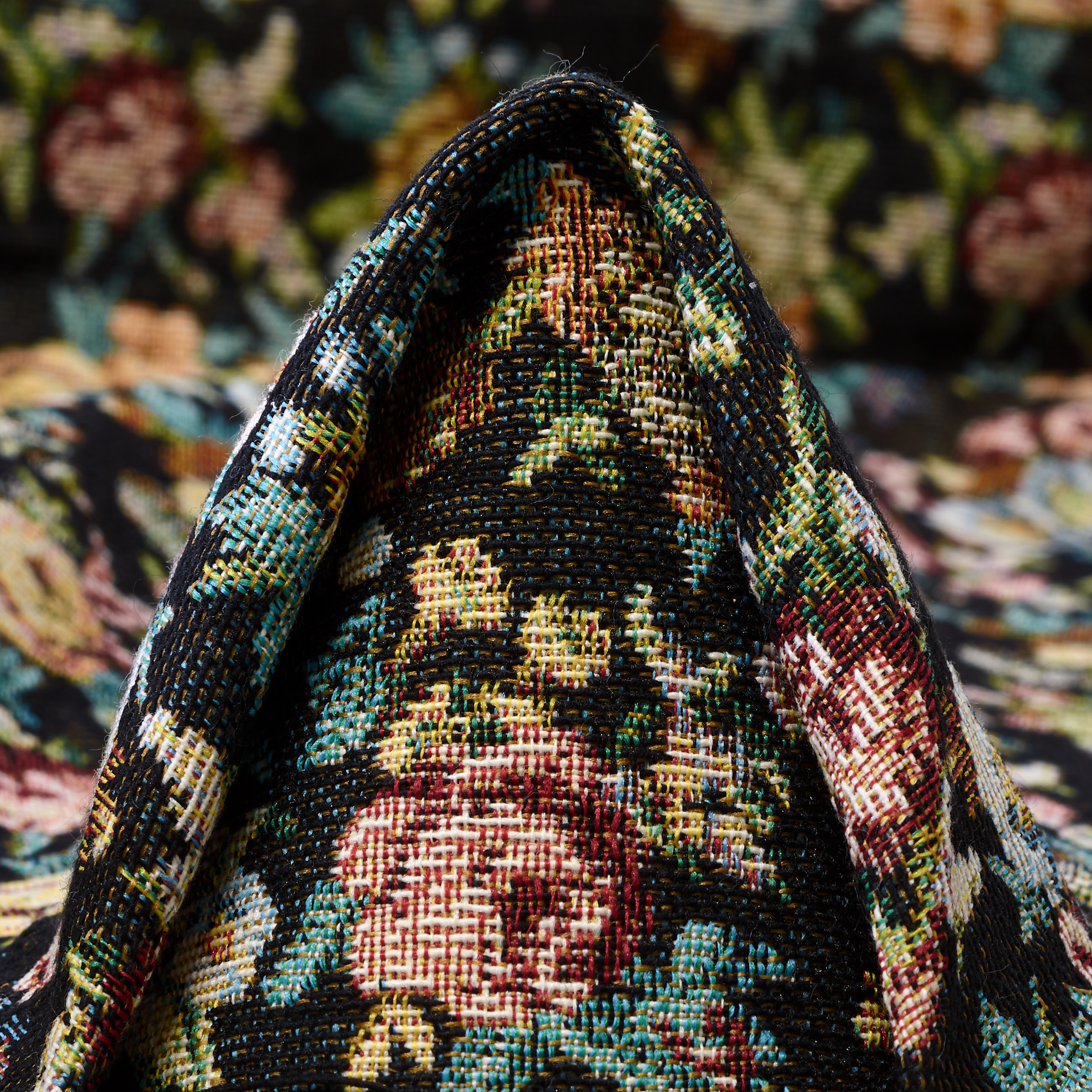 Jacquard, Cotone, Floreale, Coffee Bean&Ancient Water (P000007050)