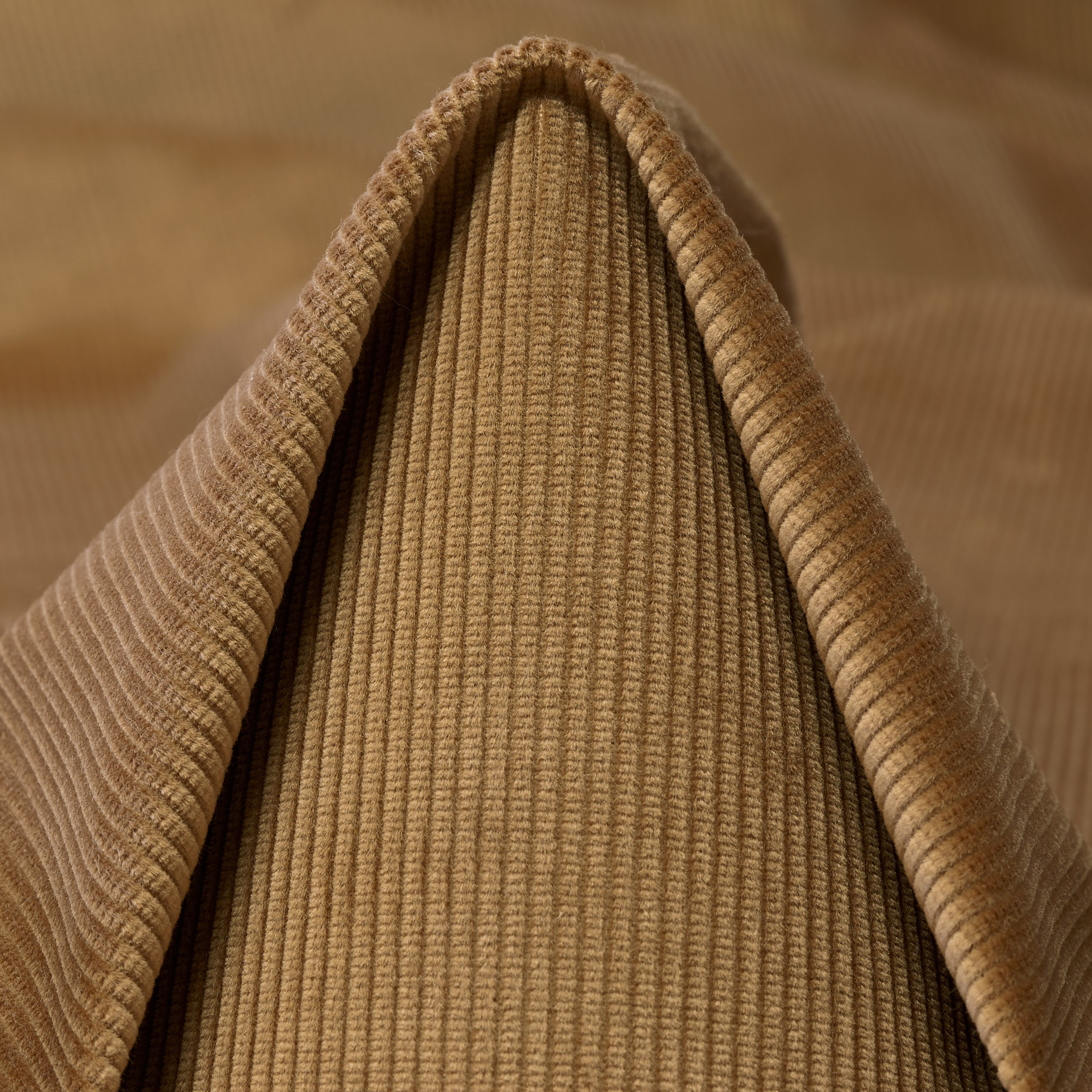 Velluto a Coste, Cotone, Stretch, Tobacco Brown