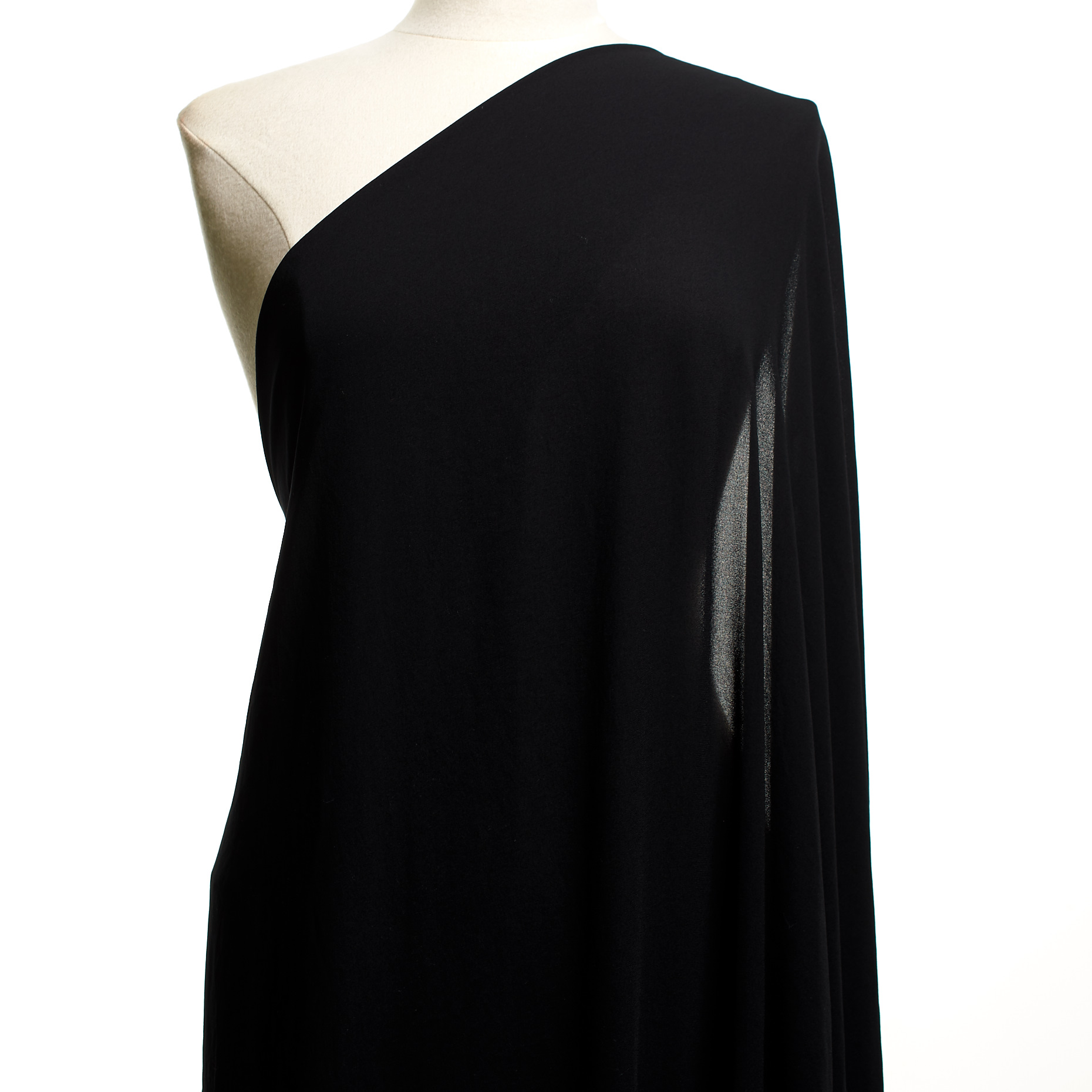 Crêpe De Chine, Raven Black