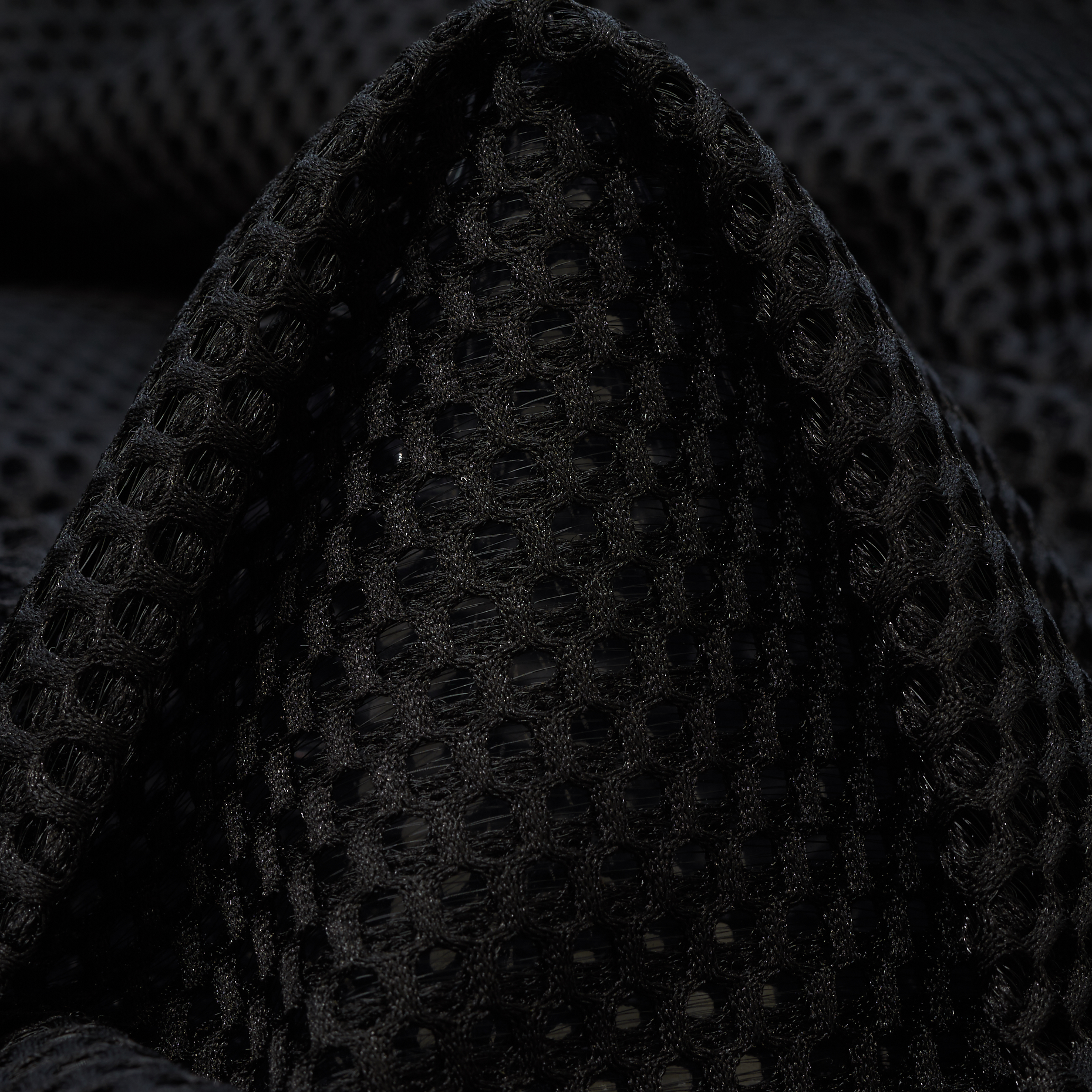 MESH, DOUBLE, RAVEN BLACK