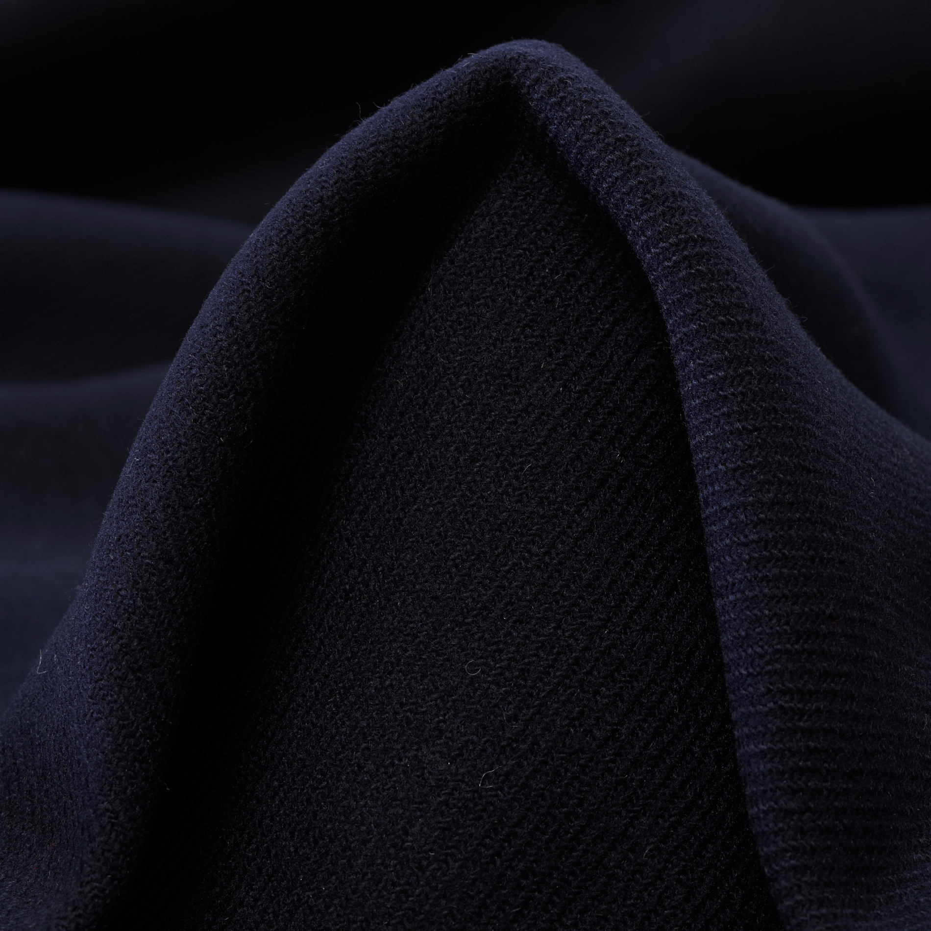 Double, Diagonale, Lana Cashmere, Dark Sapphire (F000033758)