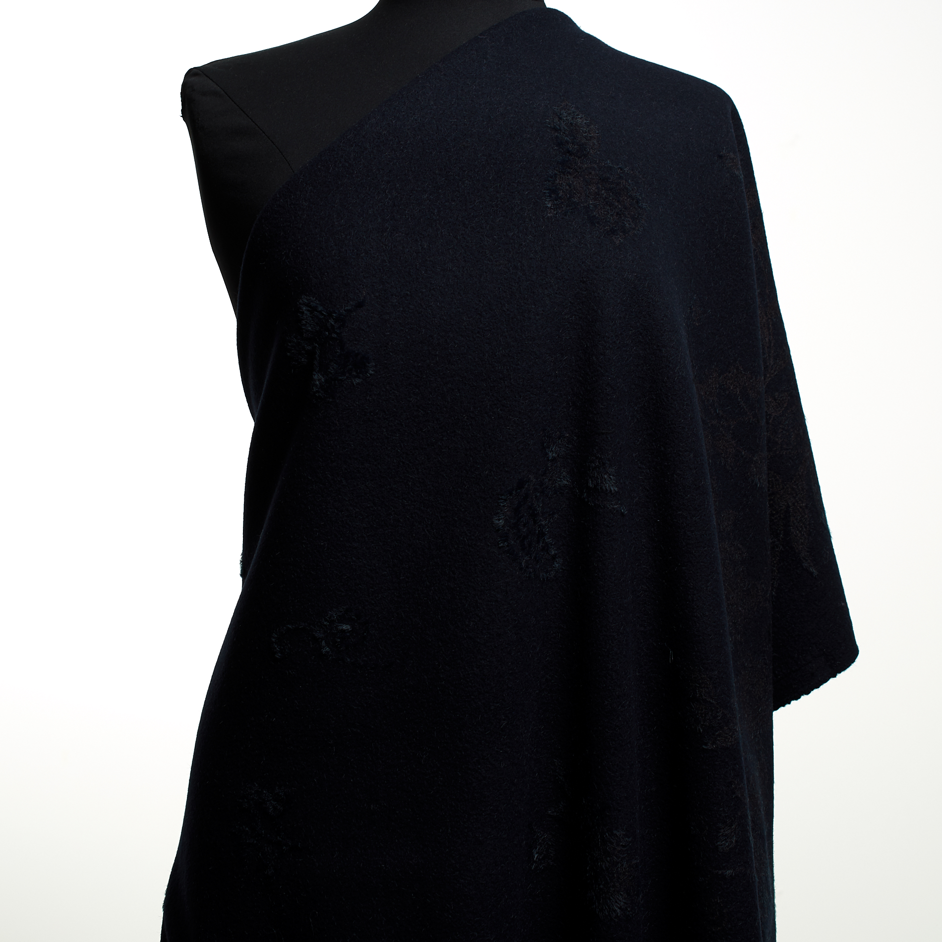 Jacquard, Lana, Floreale, Polar Night