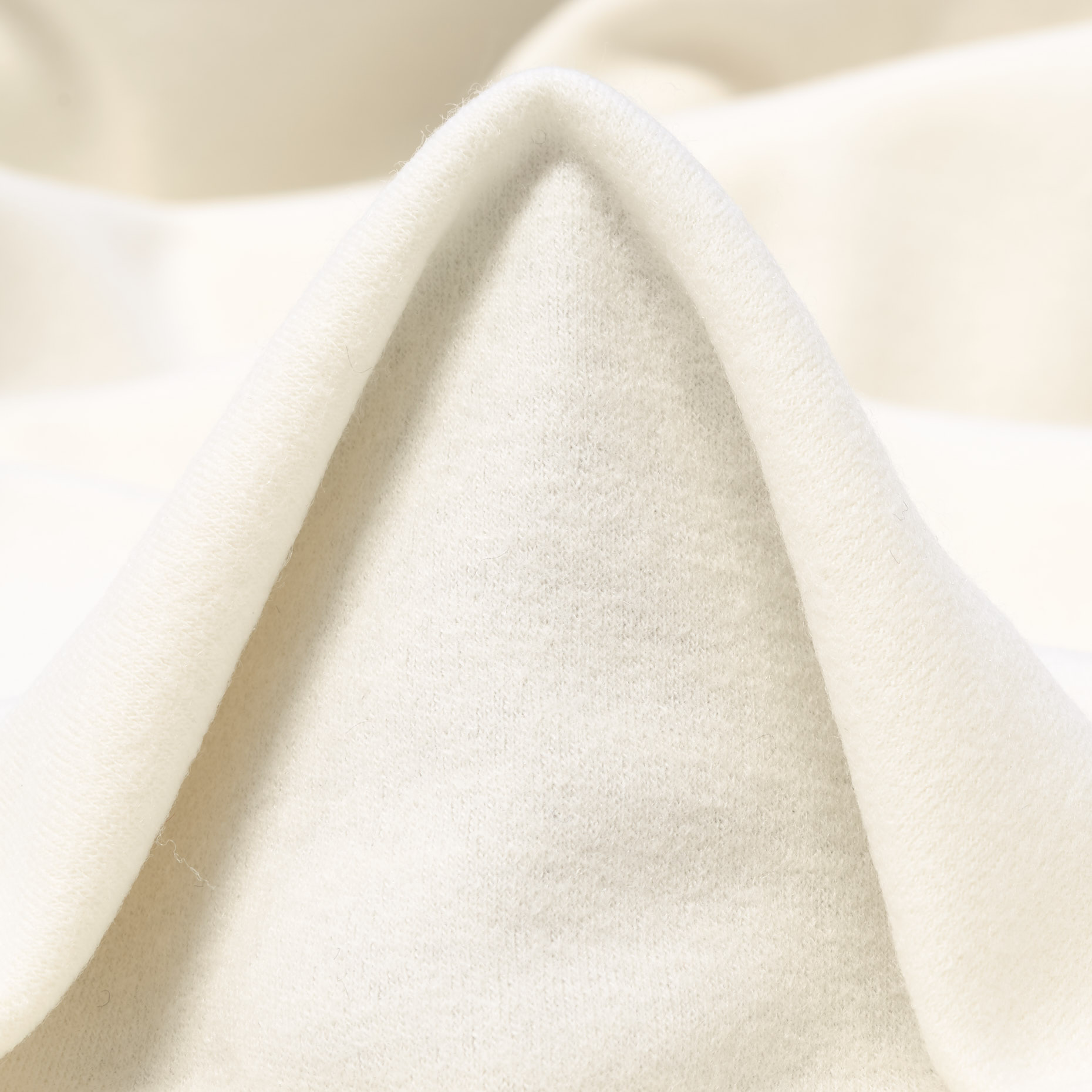 Jersey, Gekochte Wolle, Lucent White