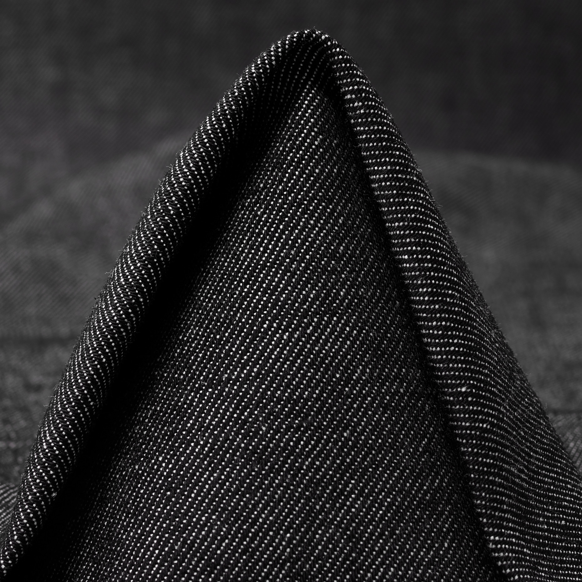 Denim, Cotone, Stretch, Black Olive (F000053474)