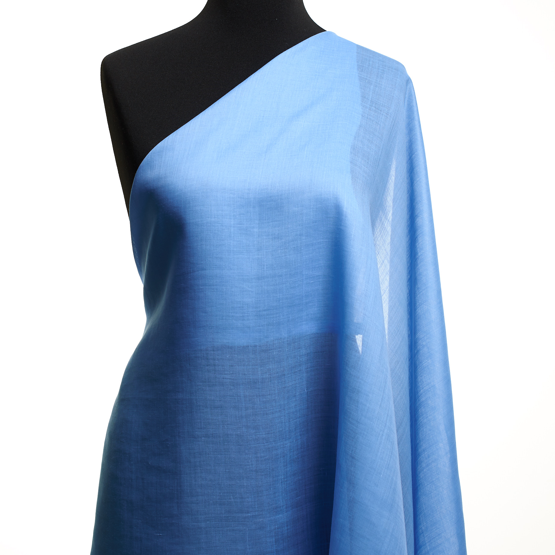 Ramie, Trasparente, Airy Blue