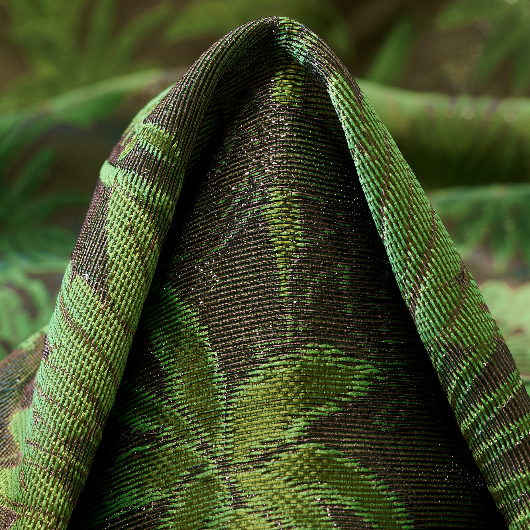 Jacquard, Lurex, Trasparente, Artichoke (F000043462)