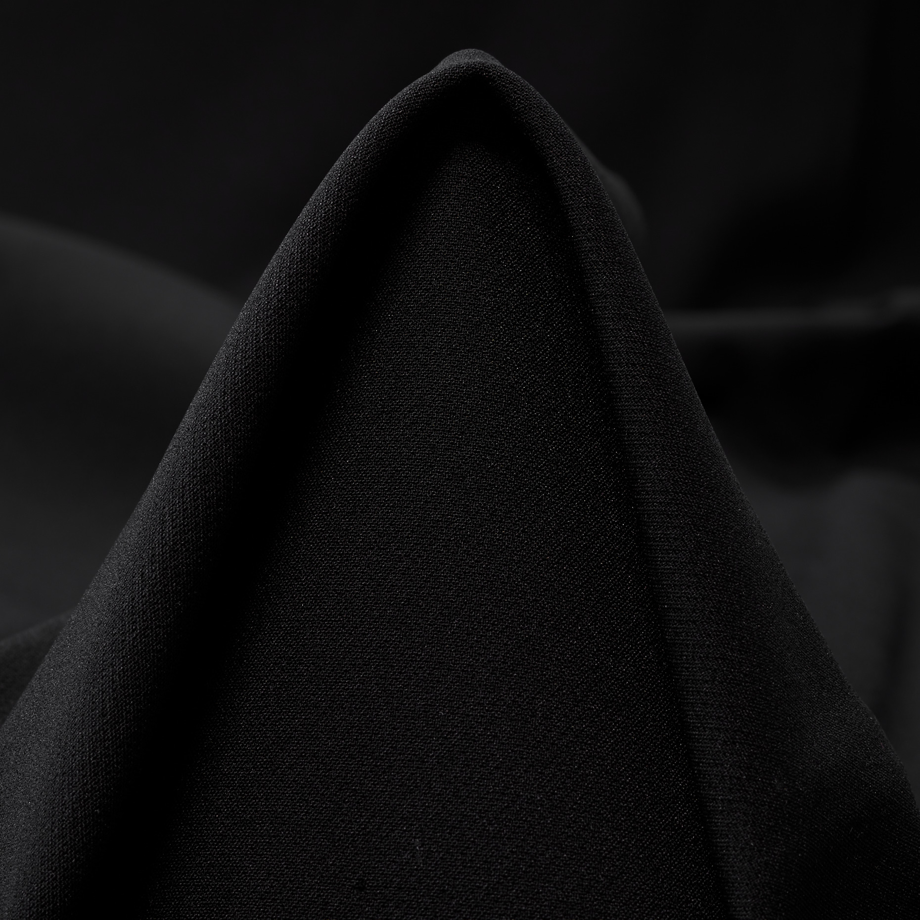 Crêpe, Haute Elasticité, Raven Black (F000053479)