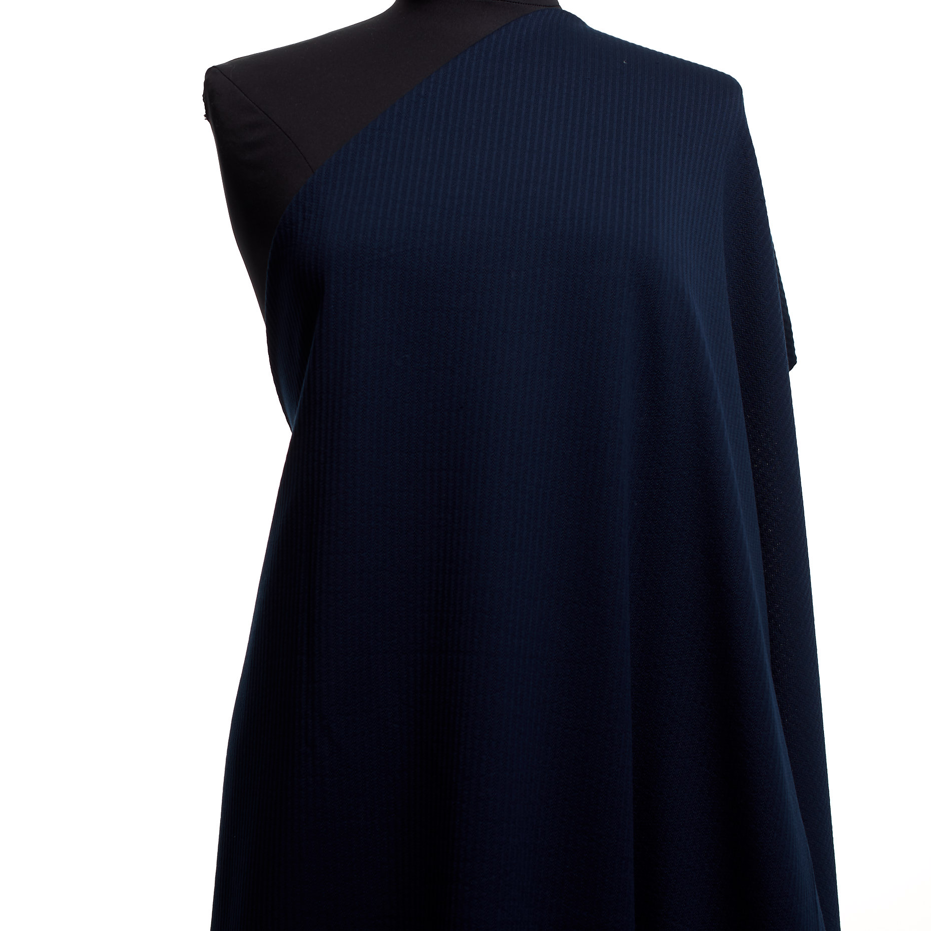 Jersey, Net, Cotton, Midnight Blue
