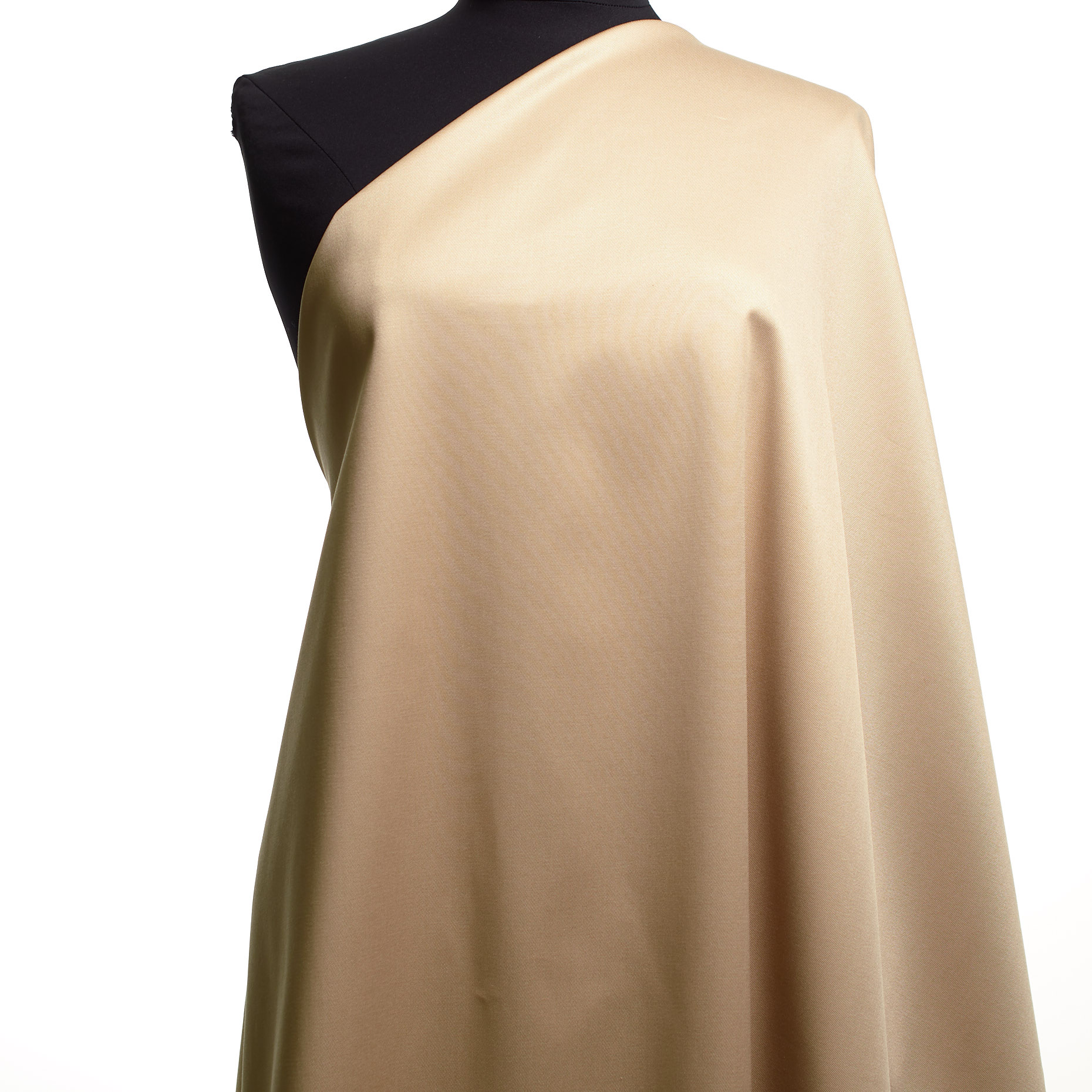 Twill, Cotton, Elastic, Oyster Gray