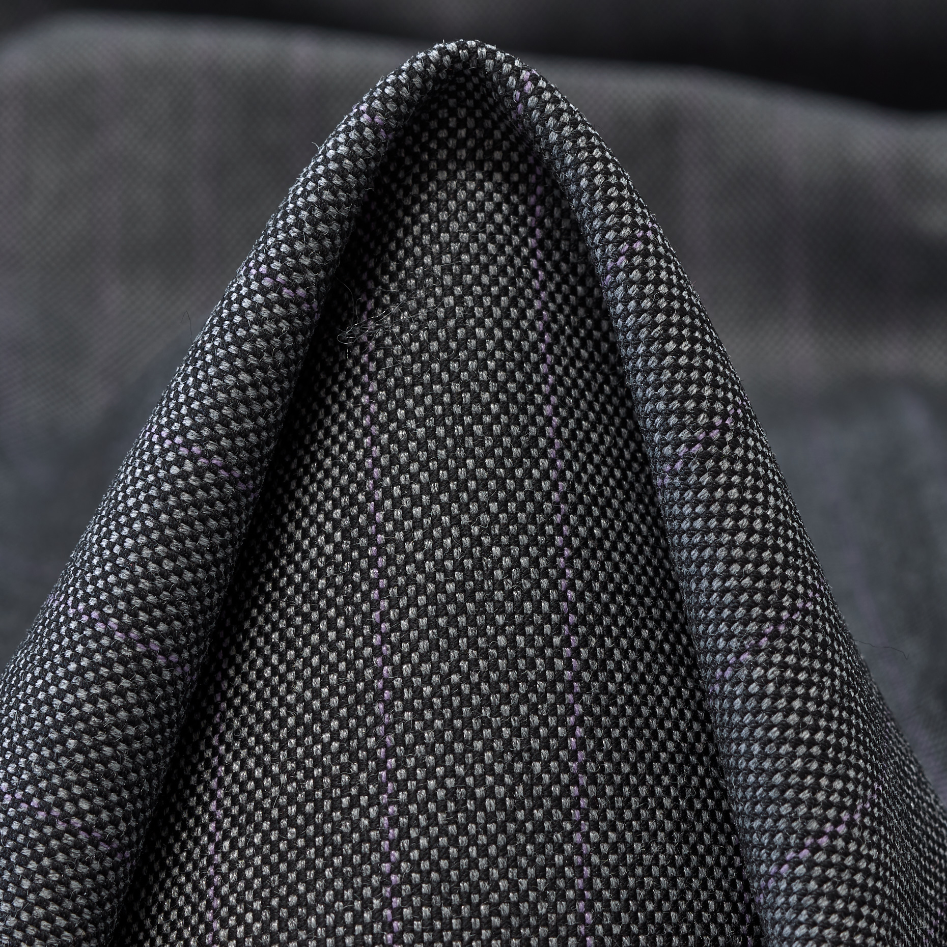 Viscosa Mix, Micro Design, Elástico, Blackened Pearl