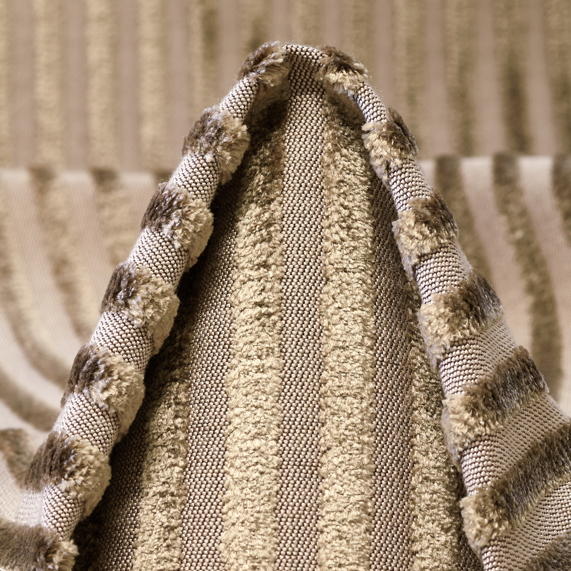 VISCOSE, STRIPES, FEATHER GRAY&BRILLIANT WHITE (F000053828)