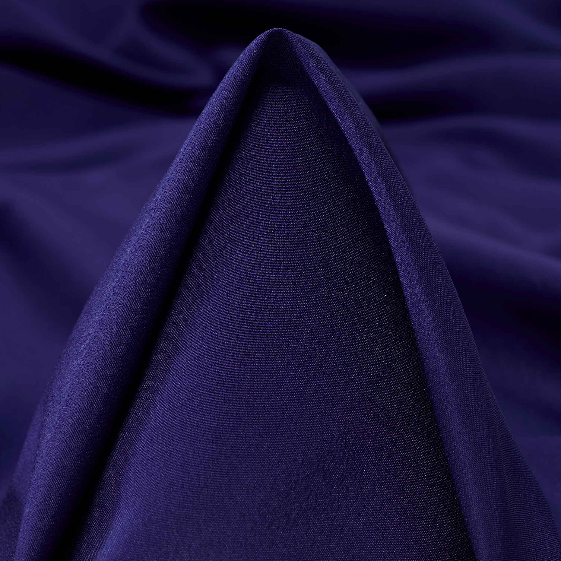 CRÊPE DE CHINE, SPECTRUM BLUE