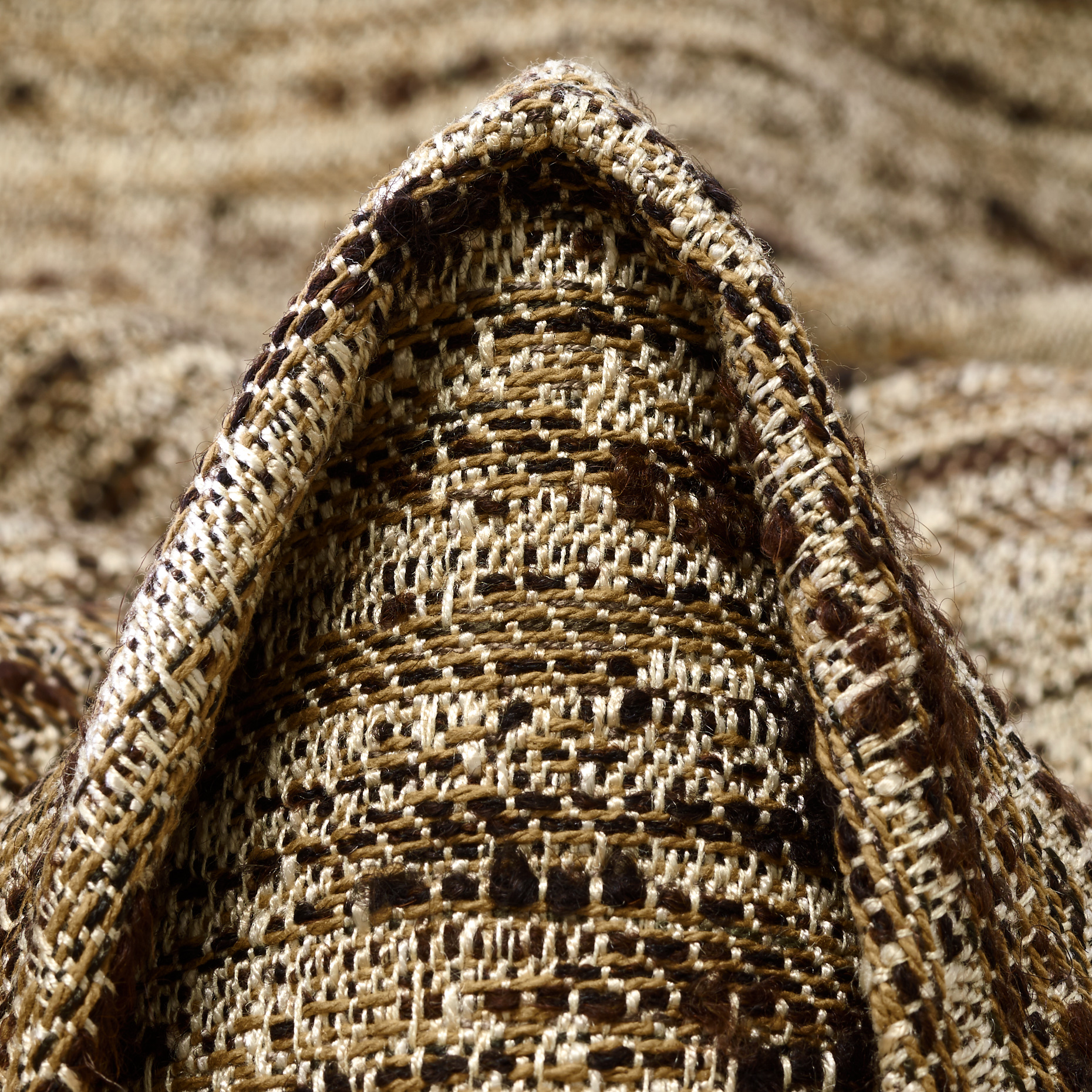 Jacquard, Viscosa, Misto Cotone, Brown Rice&Cocoa (F000053879)