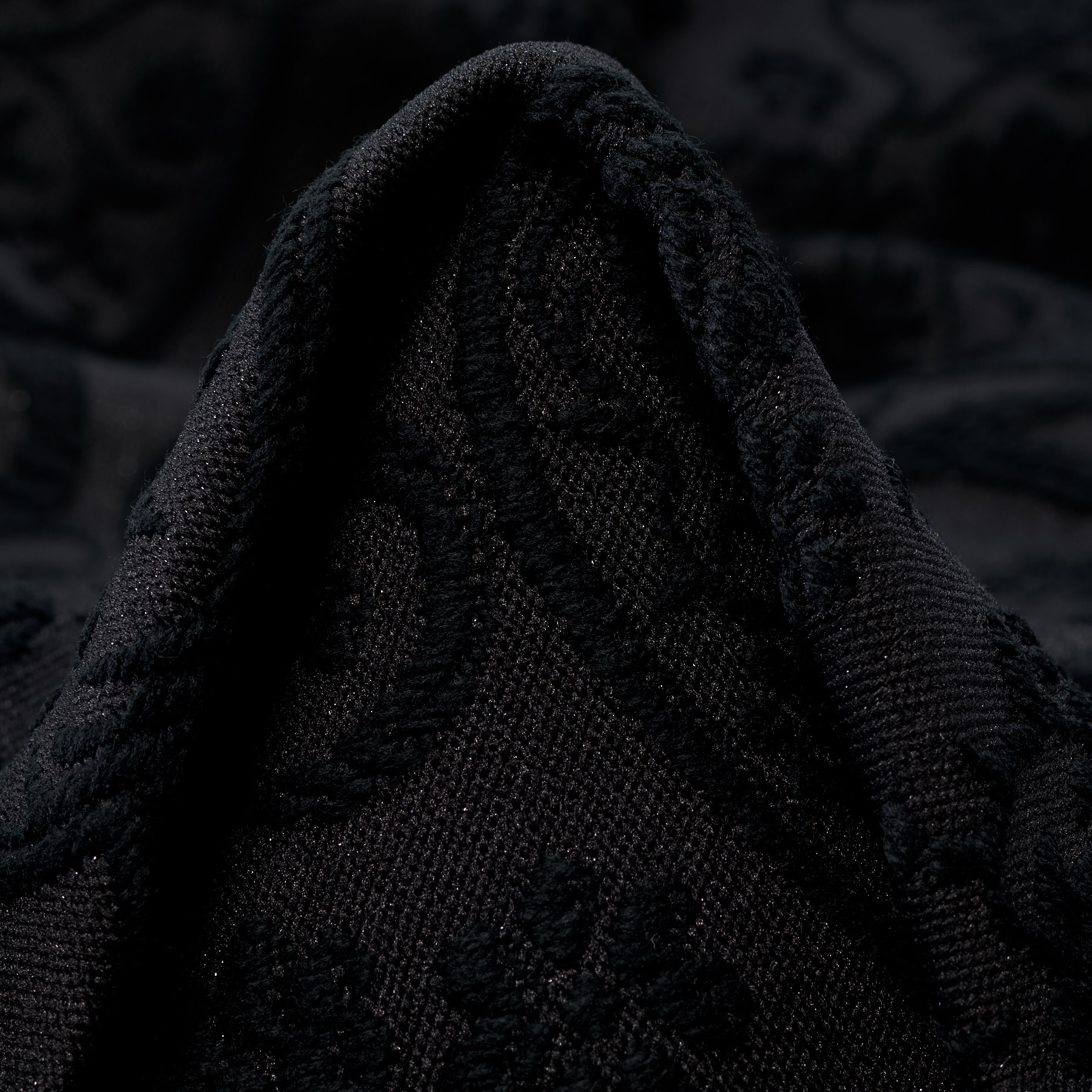 JACQUARD, PAISLEY, RAVEN BLACK