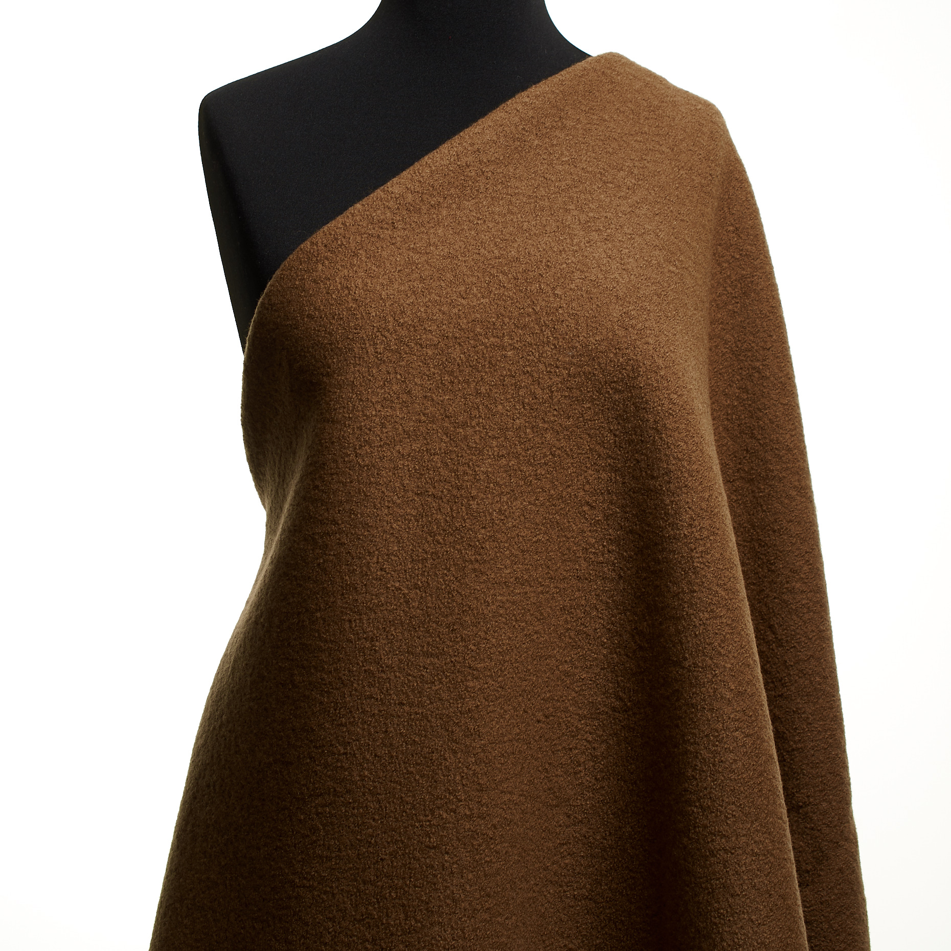 BOUCLÉ, BOILED WOOL, VIRGIN WOOL, COCONUT SHELL