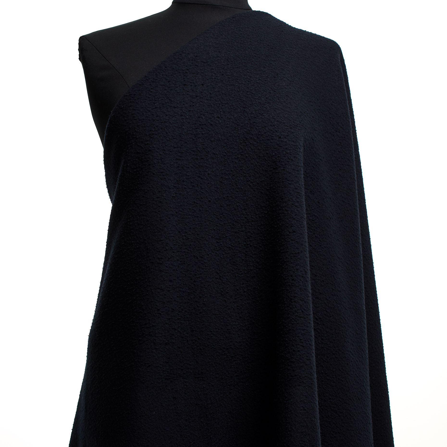 Gekochte Wolle, Schurwolle, Dark Sapphire