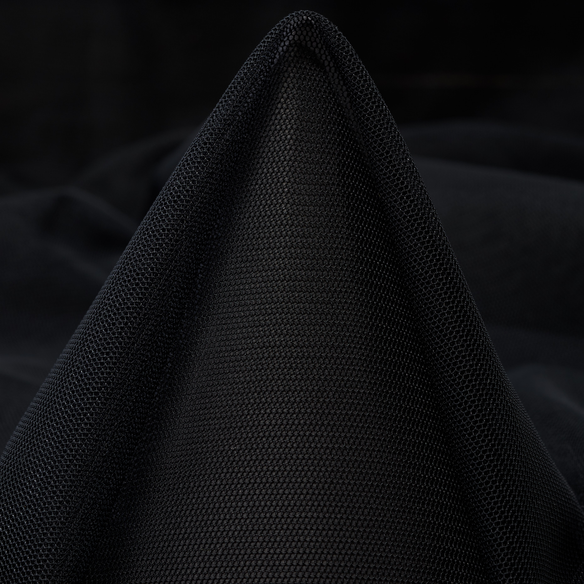 TULLE, RAVEN BLACK