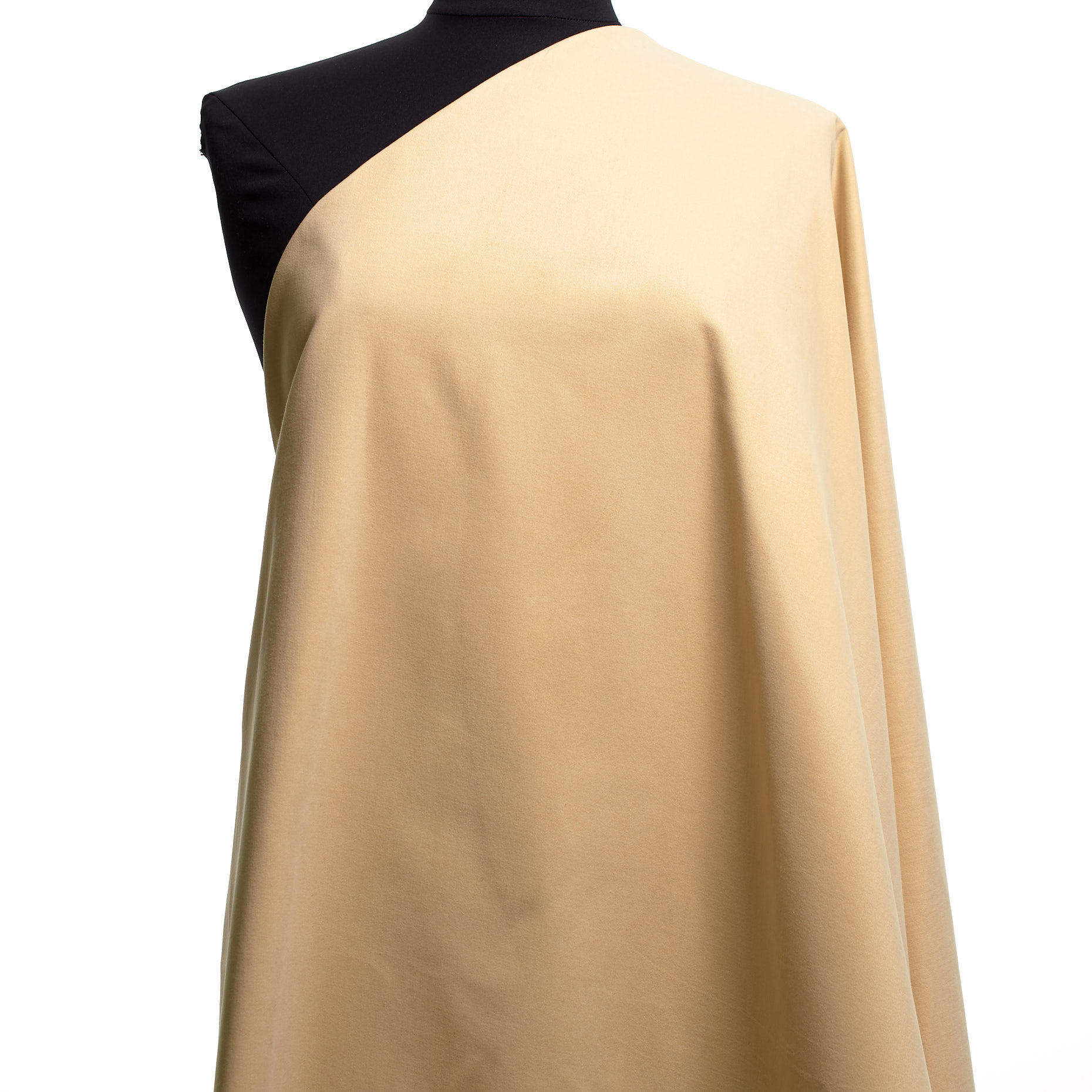 Twill, Baumwolle, Brushed, Sand Dollar