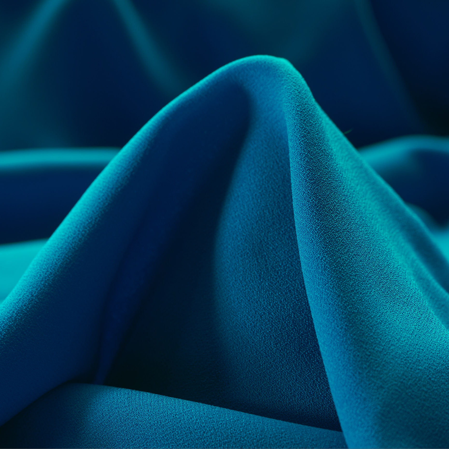 CRÊPE, MEDITERRANEAN BLUE