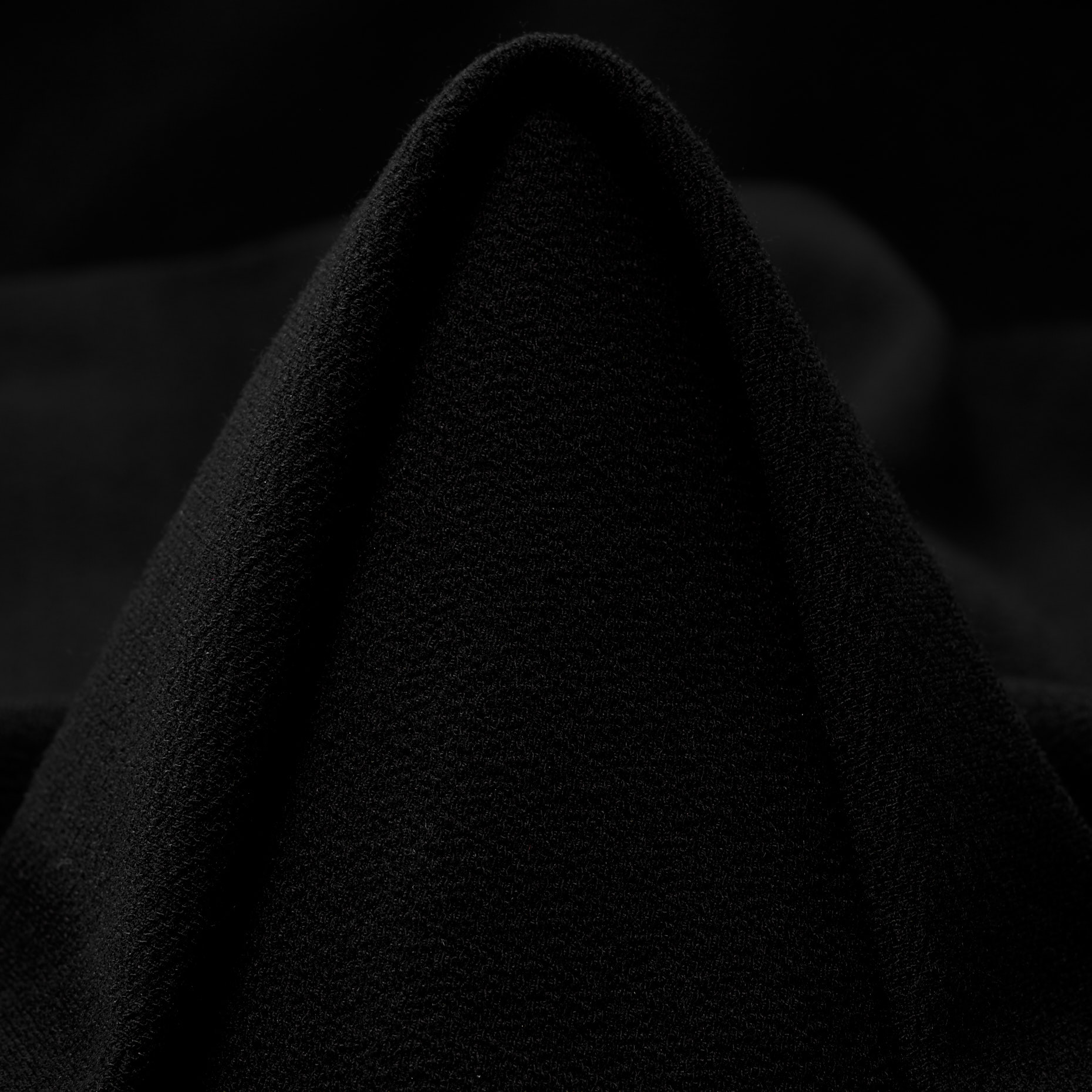 Jersey, Viskose, Elastik, Black Beauty