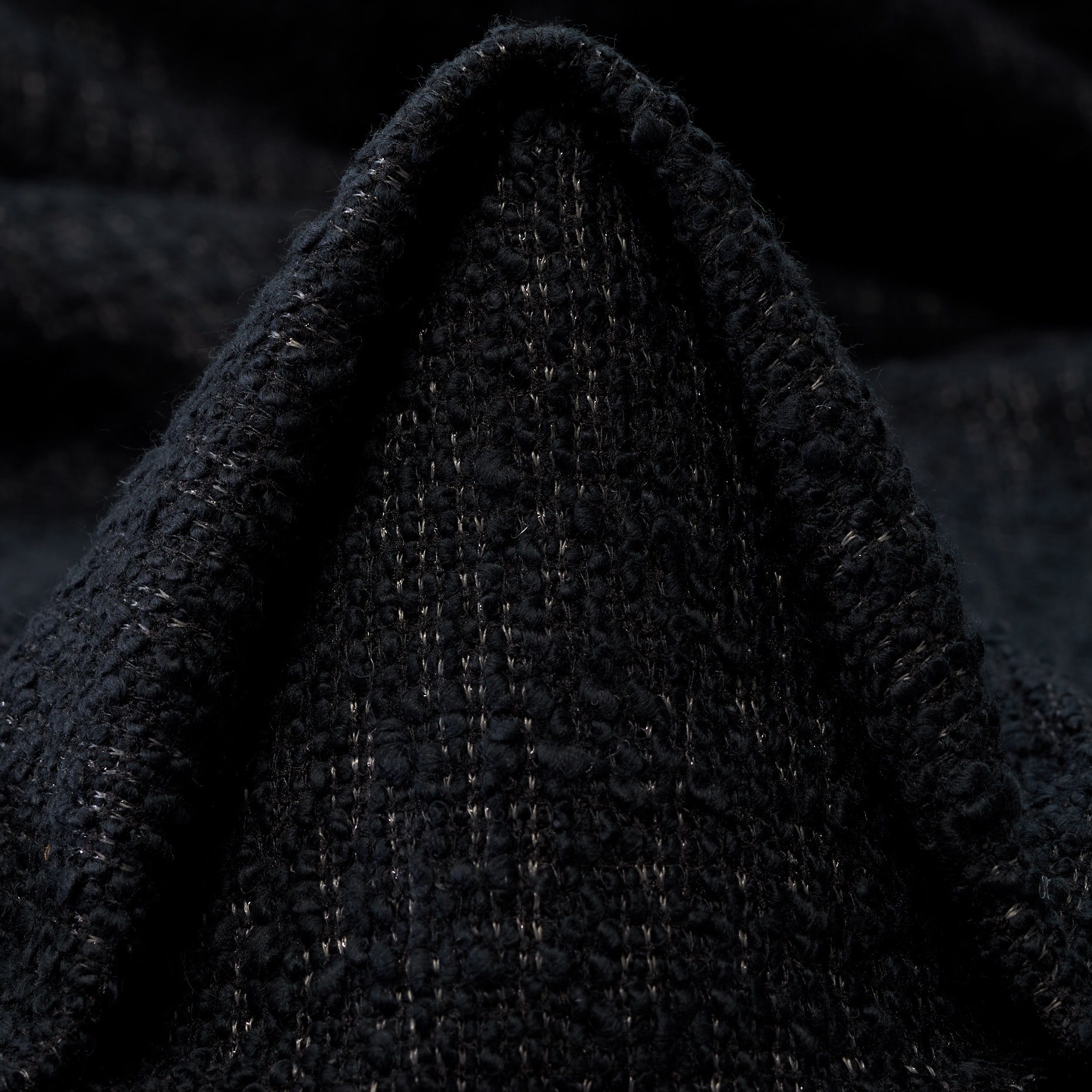 Jersey, Cotton Blend, Lurex, Black Sand&Paloma