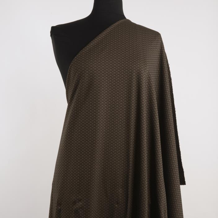Jersey, Jacquard, Taupe&Black
