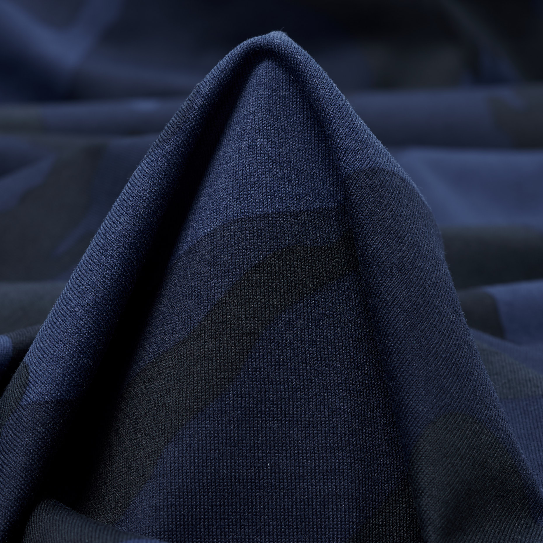 Jersey, Cotone, Stampato, Nine Iron