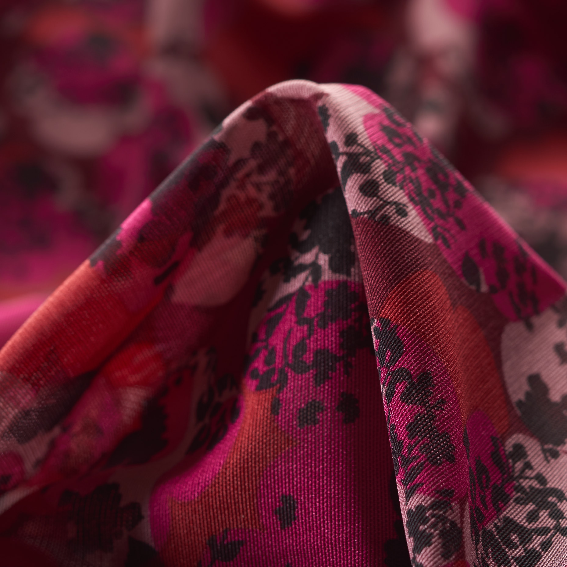 JERSEY, FLORAL, ELASTIC, WINERY
