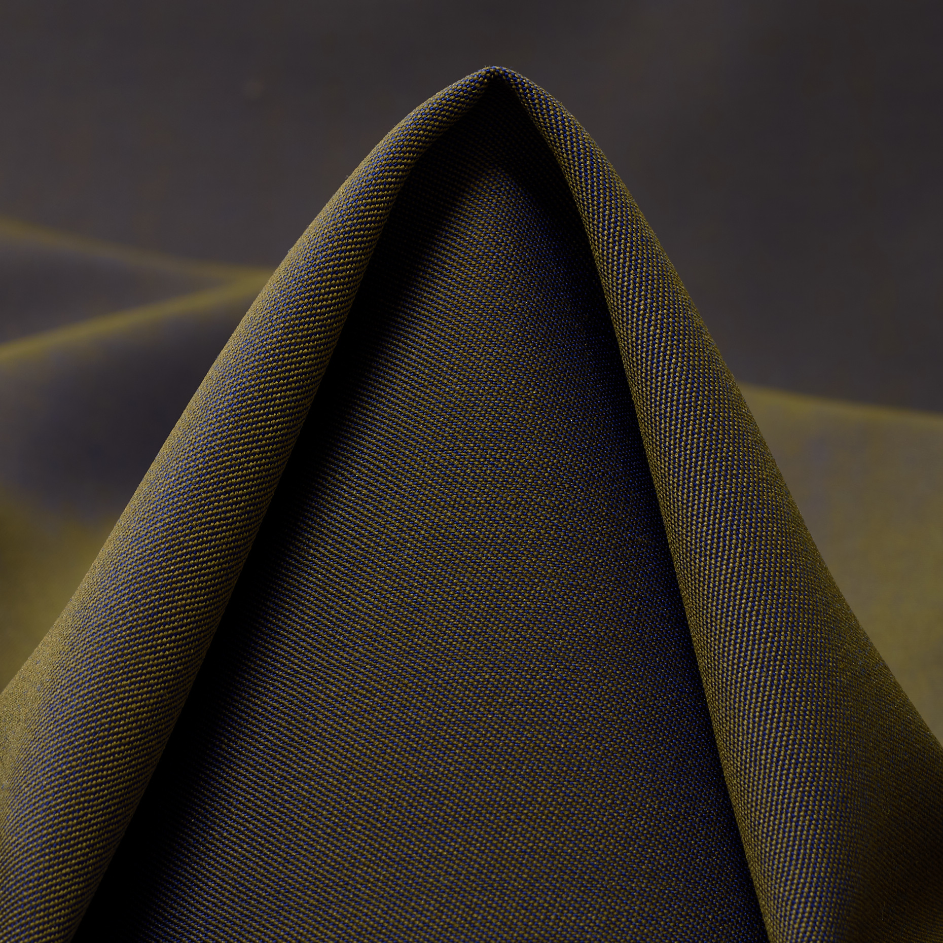 Double, Twill, Lana Vergine, Crocodile&Ultramarine (F000052978)
