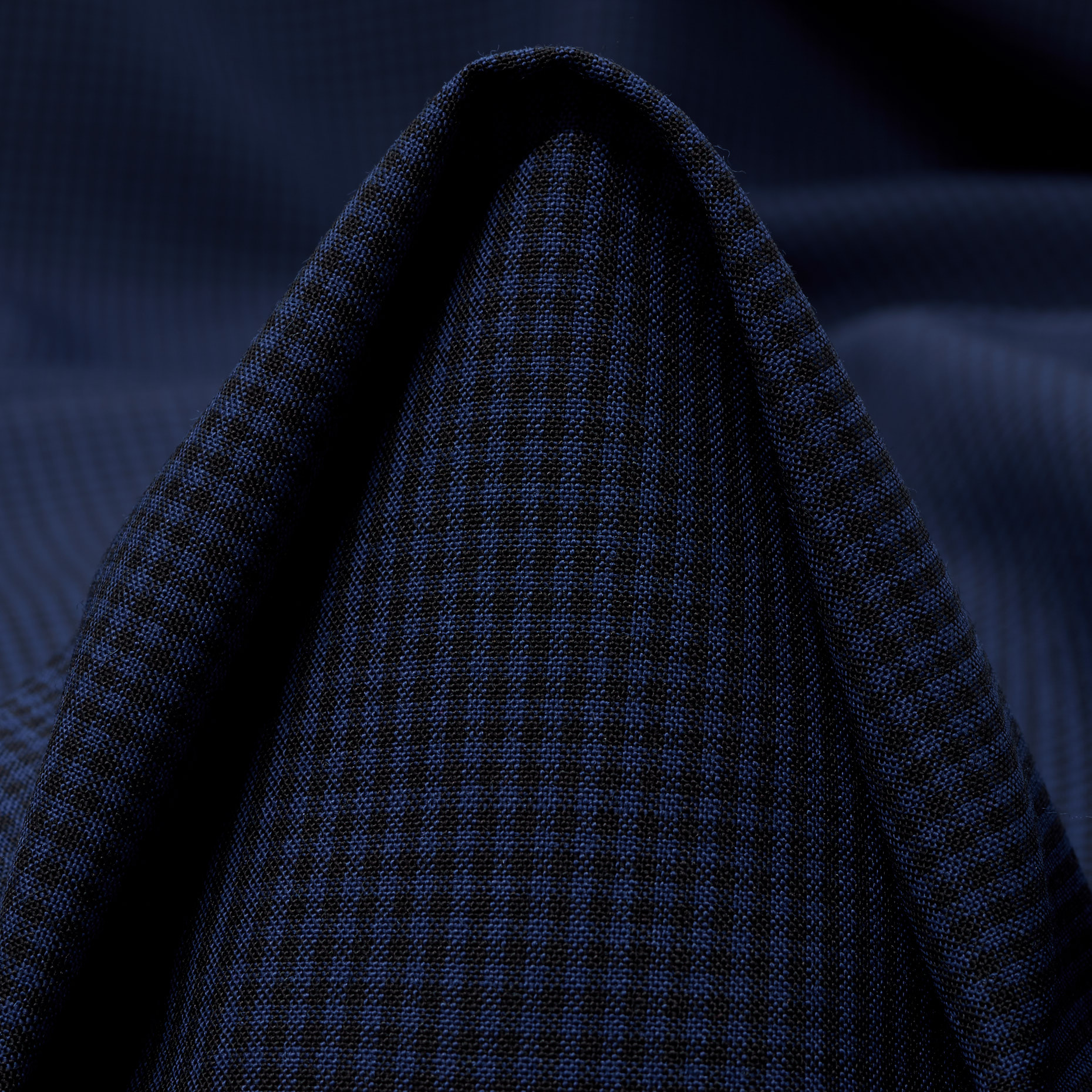 Cool Wool, Pepita, Micro Design, Lapis&Black