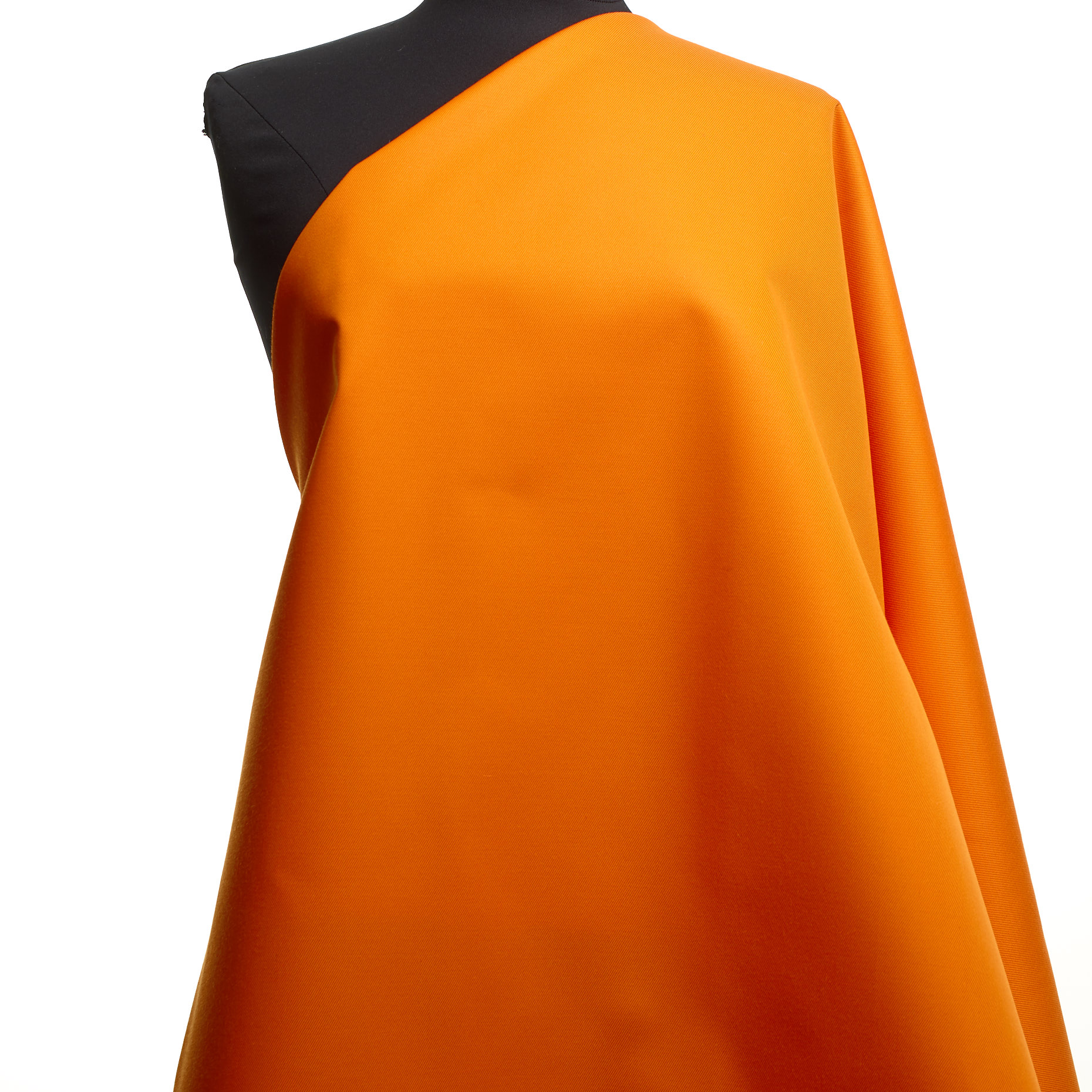 TWILL, COTTON, WATER REPELLENT, MANDARIN ORANGE