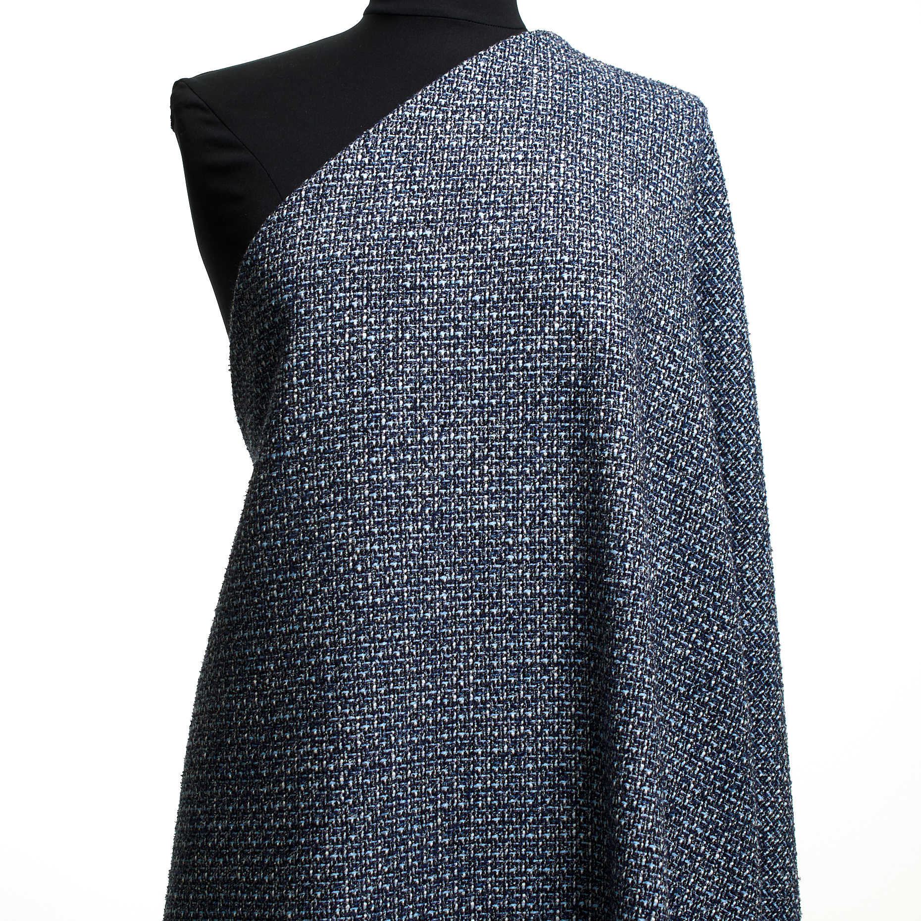 Chanel, Bouclé, Misto Cotone, Airy Blue