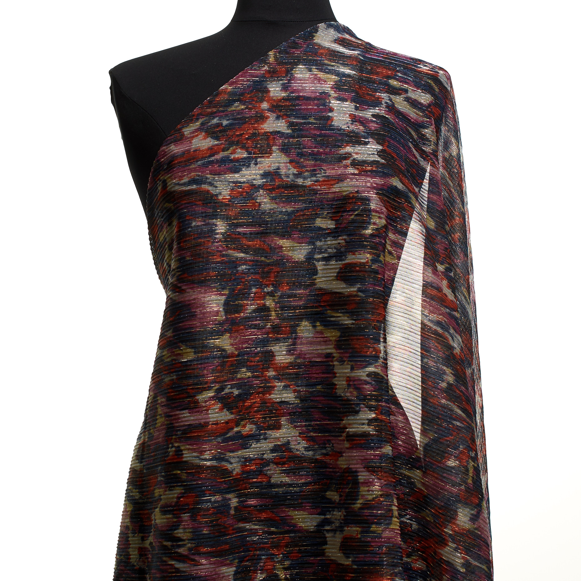 Jersey, Transparent, Metallic, Red Alert&Blue Quartz