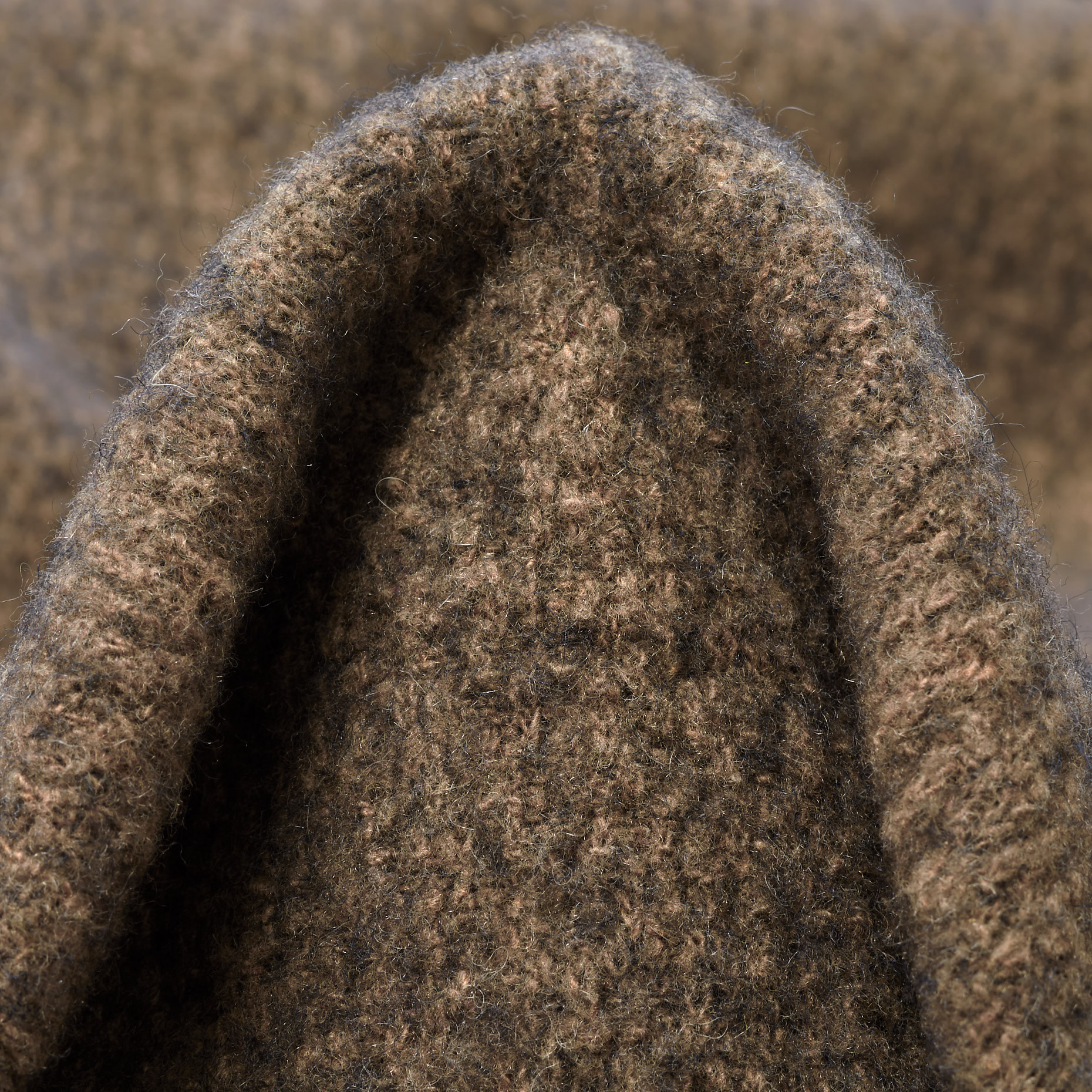 Двойной, Джерси, Мохер, Dusty Taupe