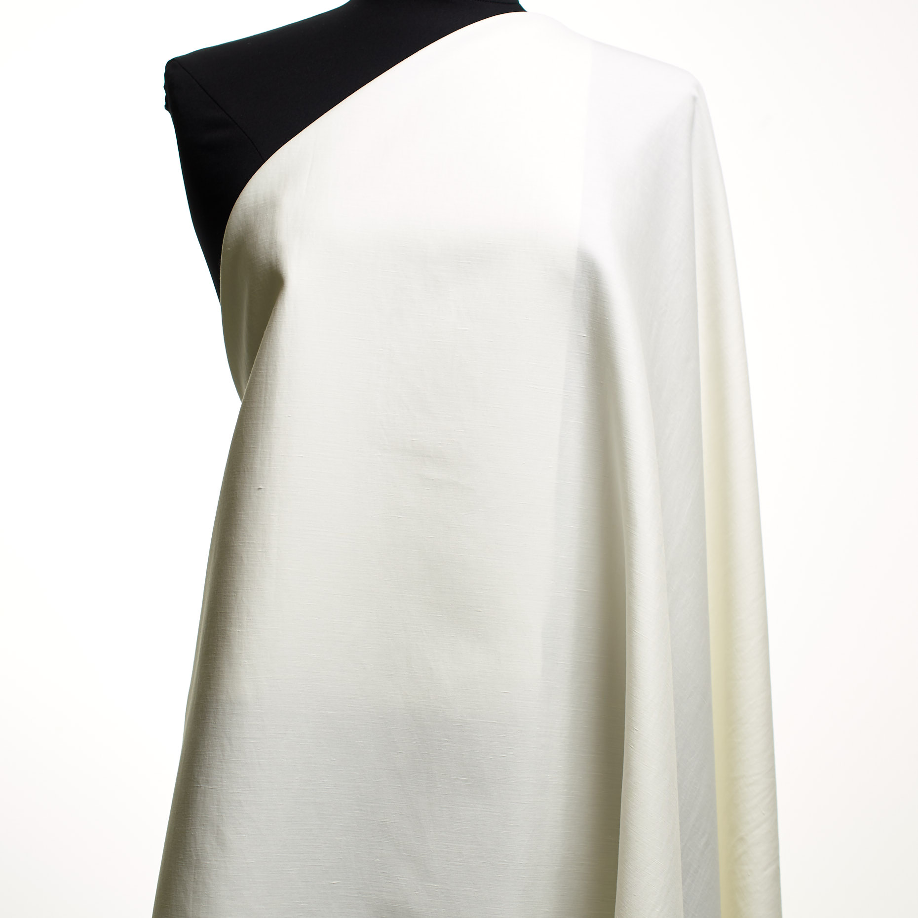 Satin, Lin, Viscose, Snow White