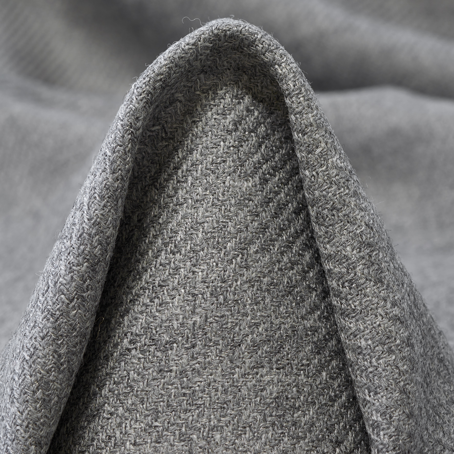 TWILL, VIRGIN WOOL, SILK, CHISELED STONE