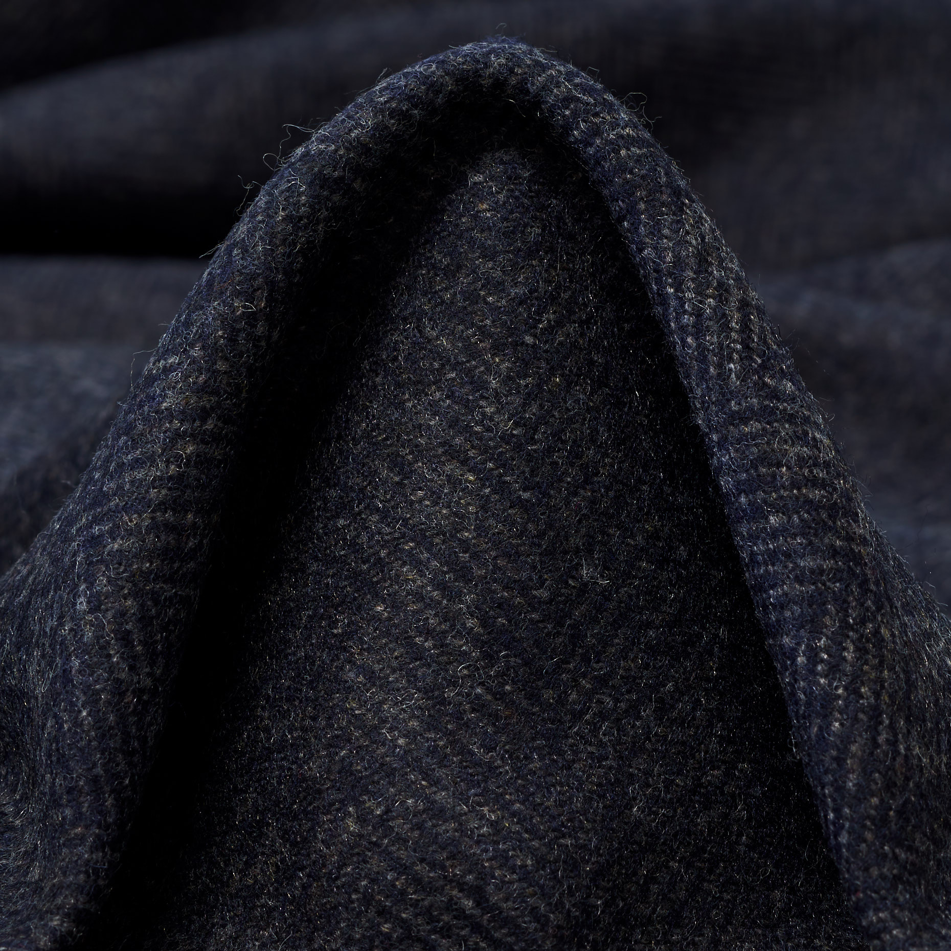 HERRINGBONE, WOOL, ELASTIC, INKWELL | F000042460