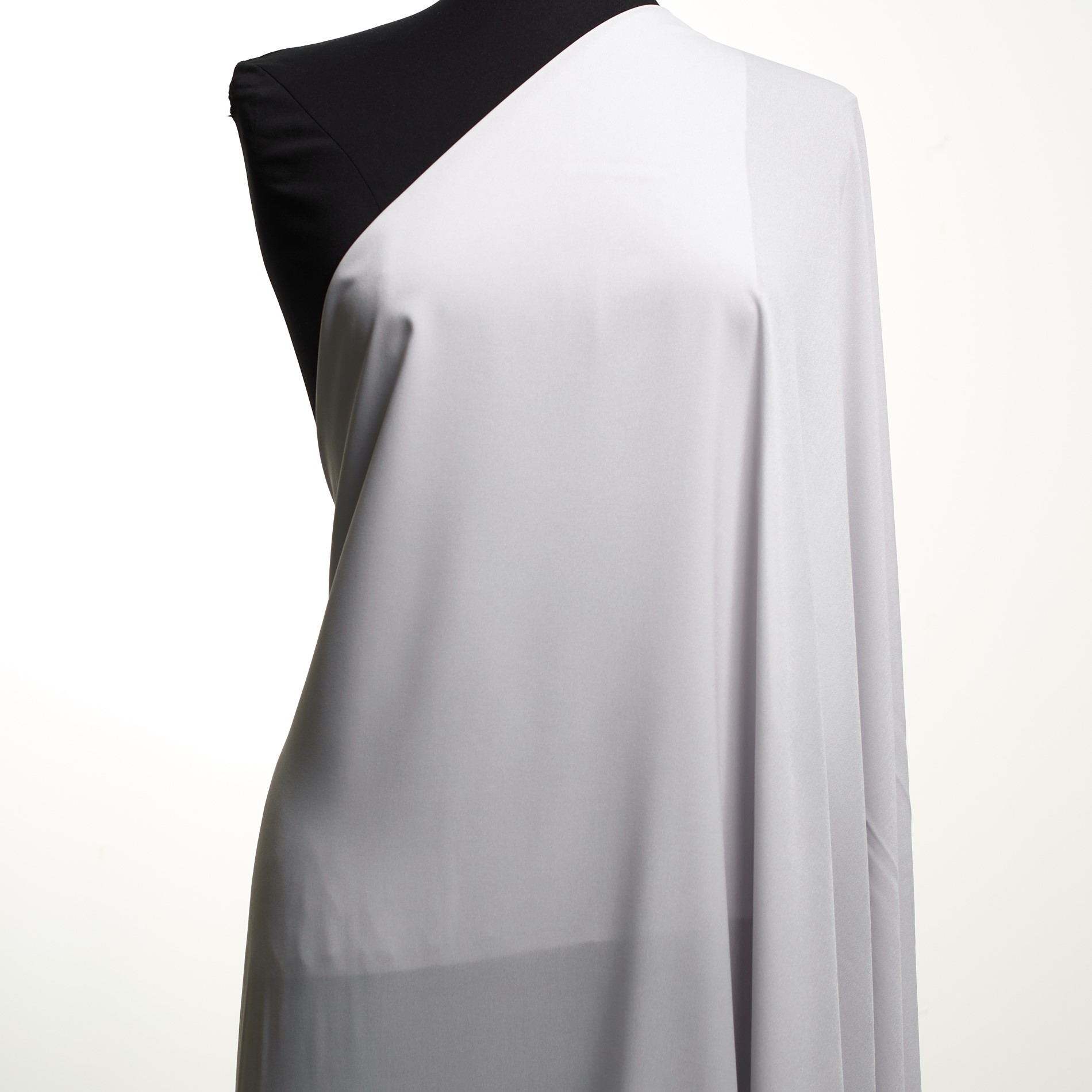 CRÊPE DE CHINE, ELASTIC, LUNAR ROCK