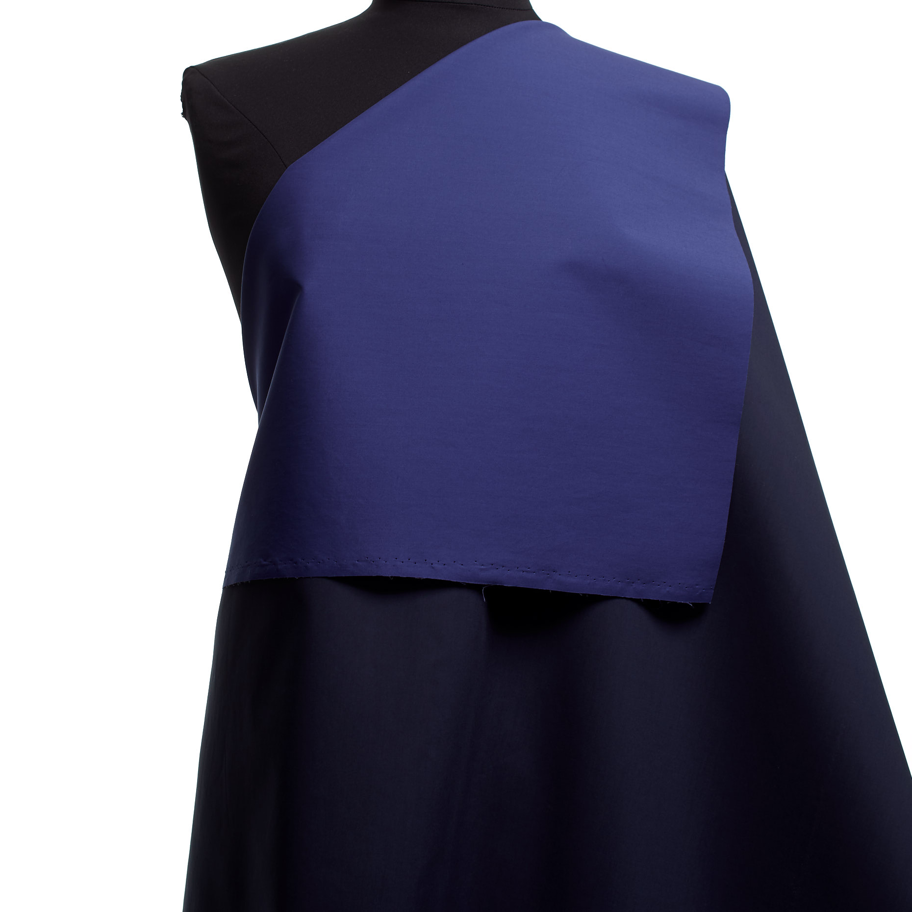 Poplin, Double, Cotton, After Midnight&Deep Ultramarine