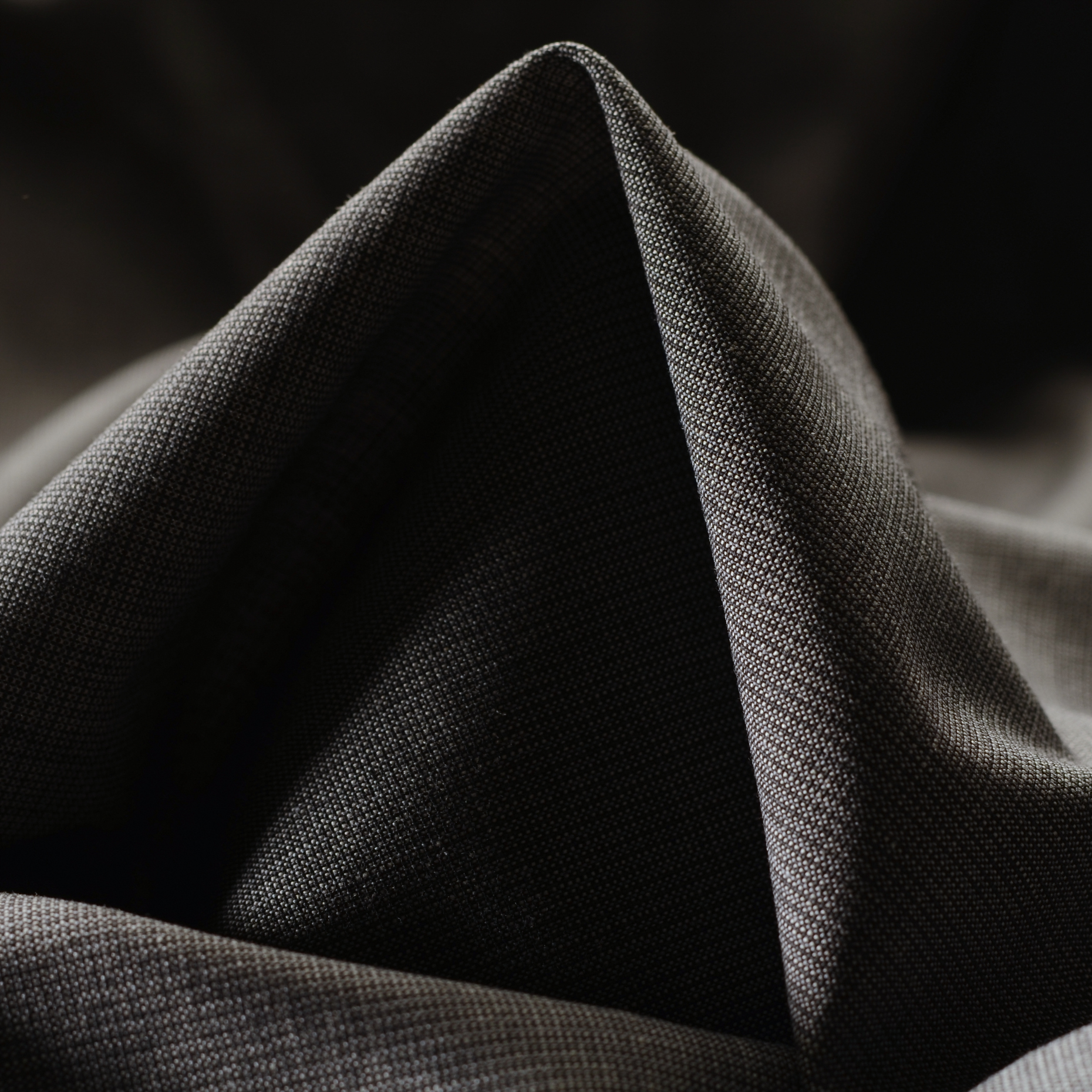 Cool Wool, Micro Design, Melange, Graphite Gray