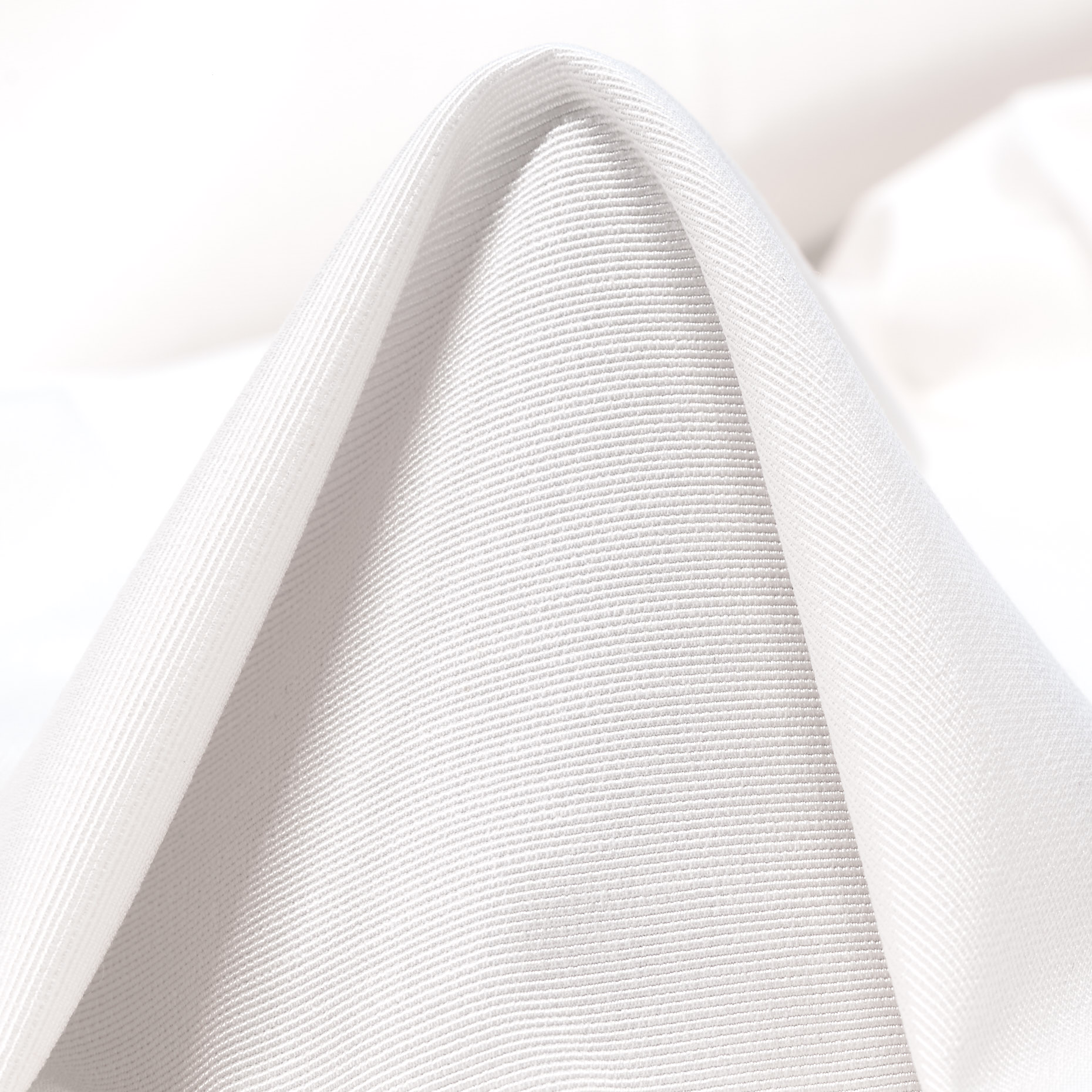 Rips, Baumwolle, Elastik, Brilliant White
