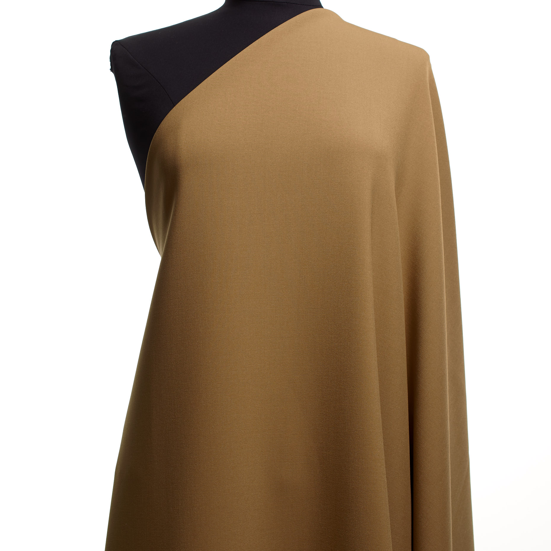 Double, Viscose, Bi-Stretch, Tobacco Brown