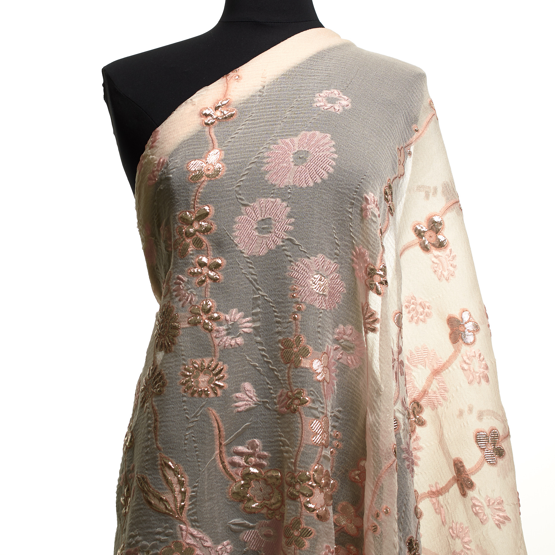 Organza, Silk Blend, Calcite