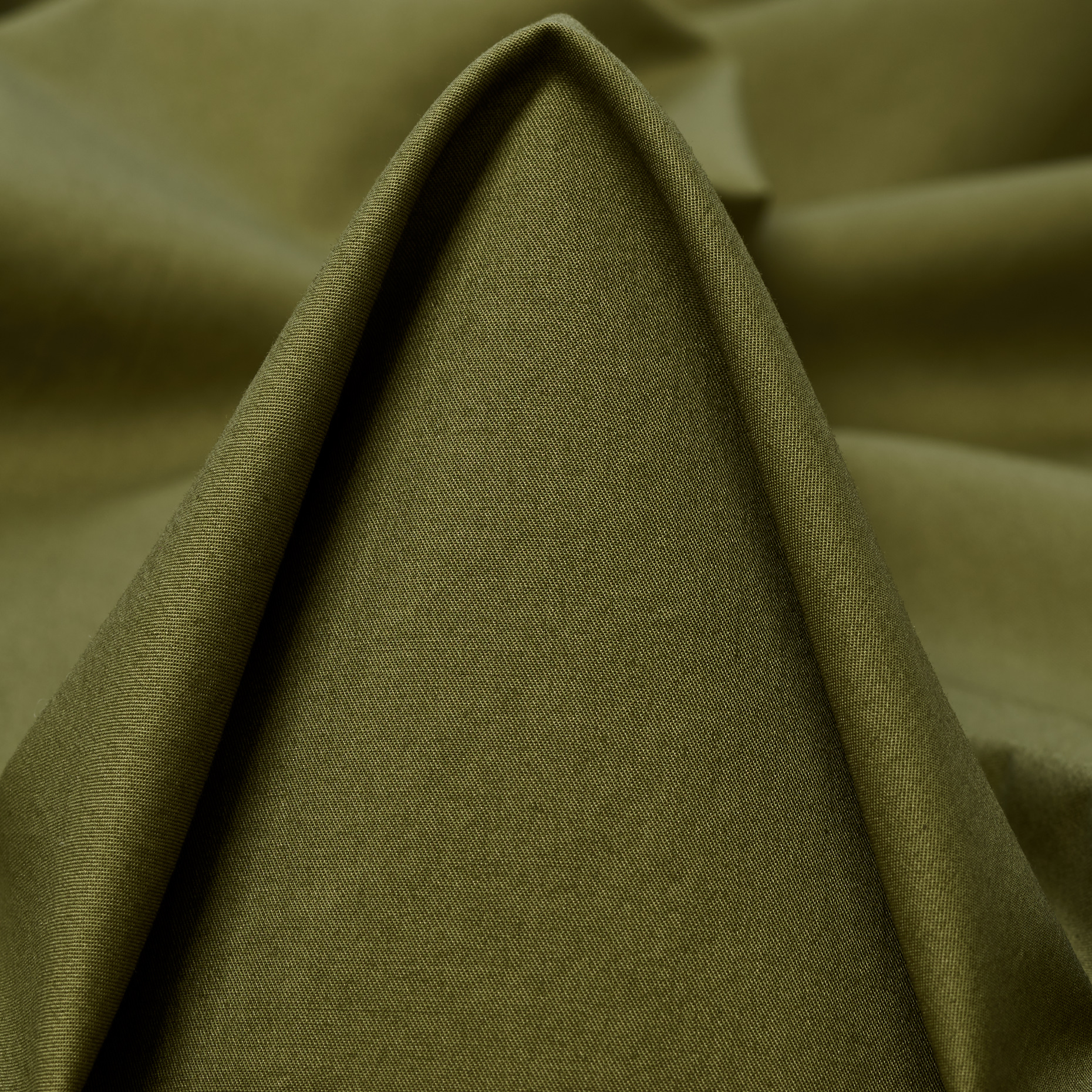 Popelina, Bawełna, Stretch, Capulet Olive