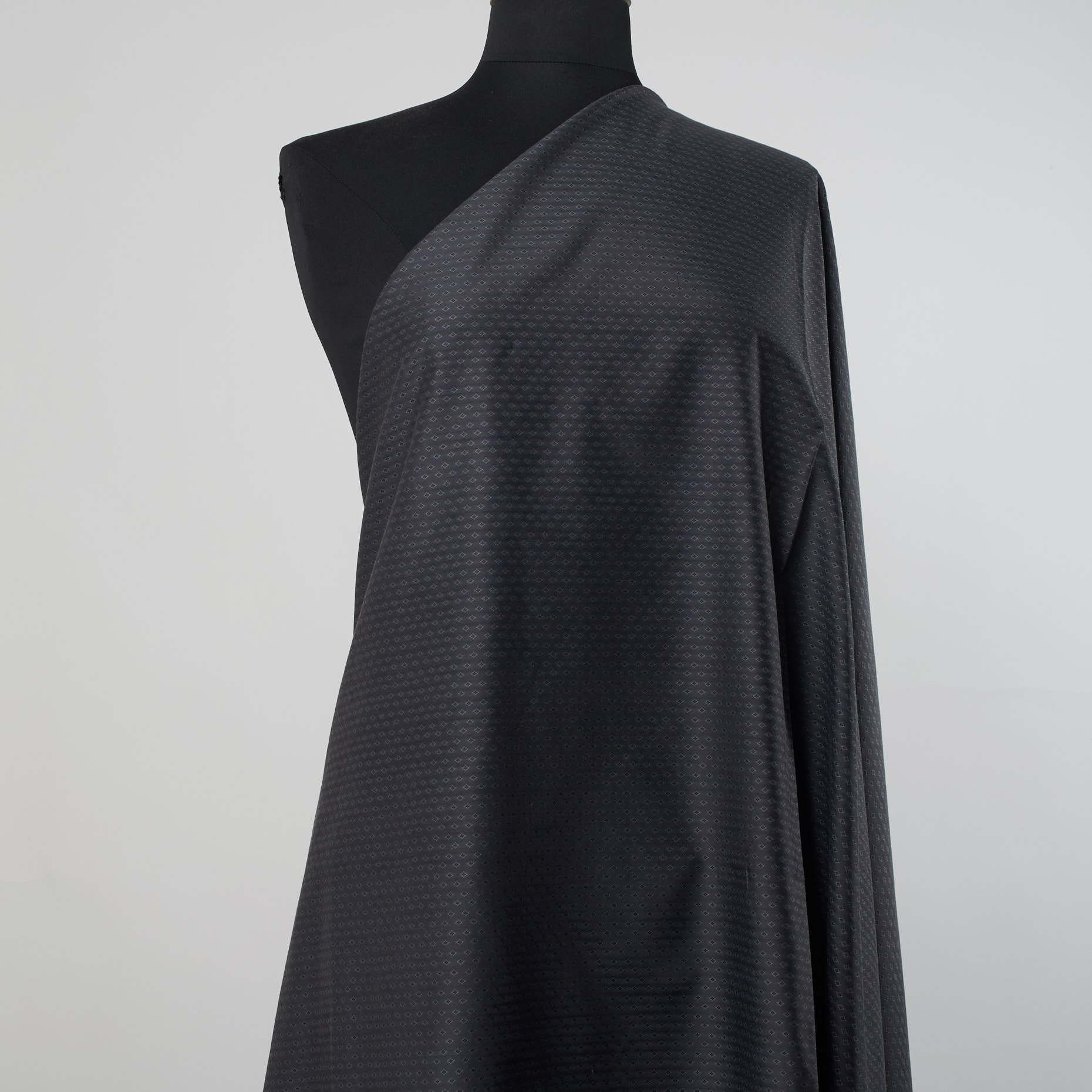 Батист, Хлопок, Мелкий Рисунок, Blackened Pearl