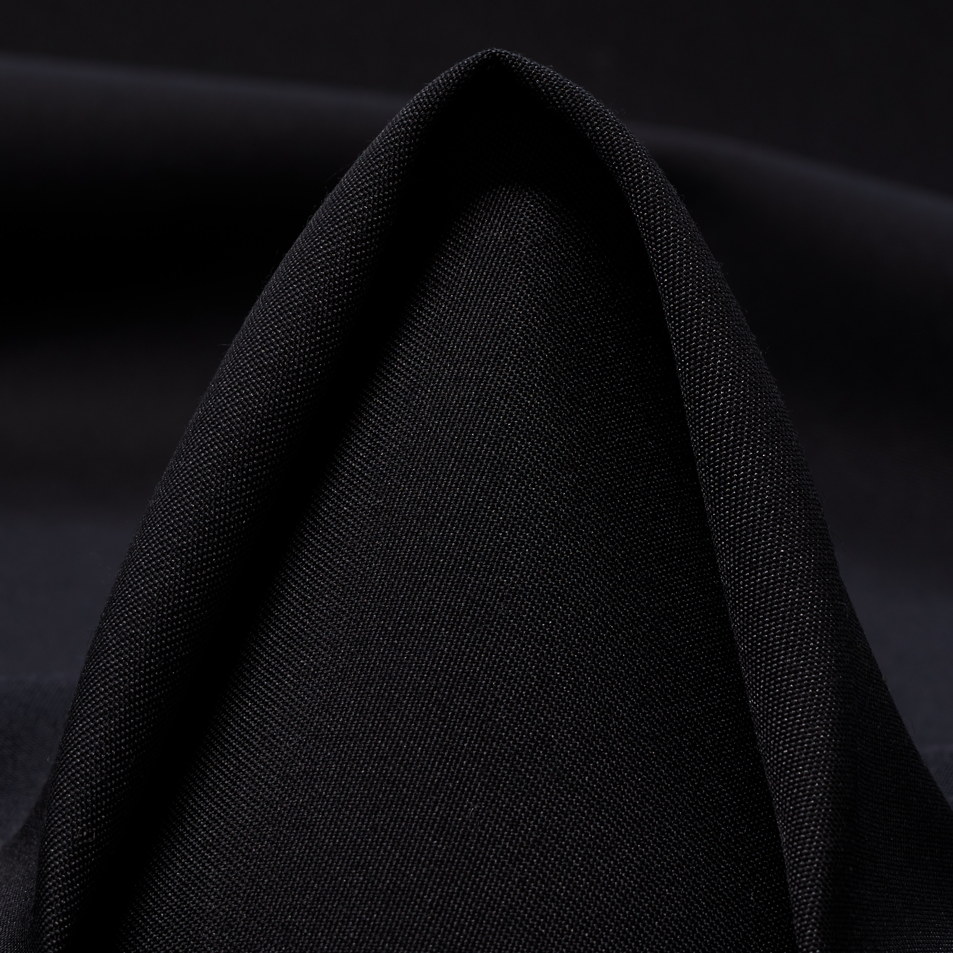 Twill, Lana Vergine, Seta, Raven Black (F000052984)