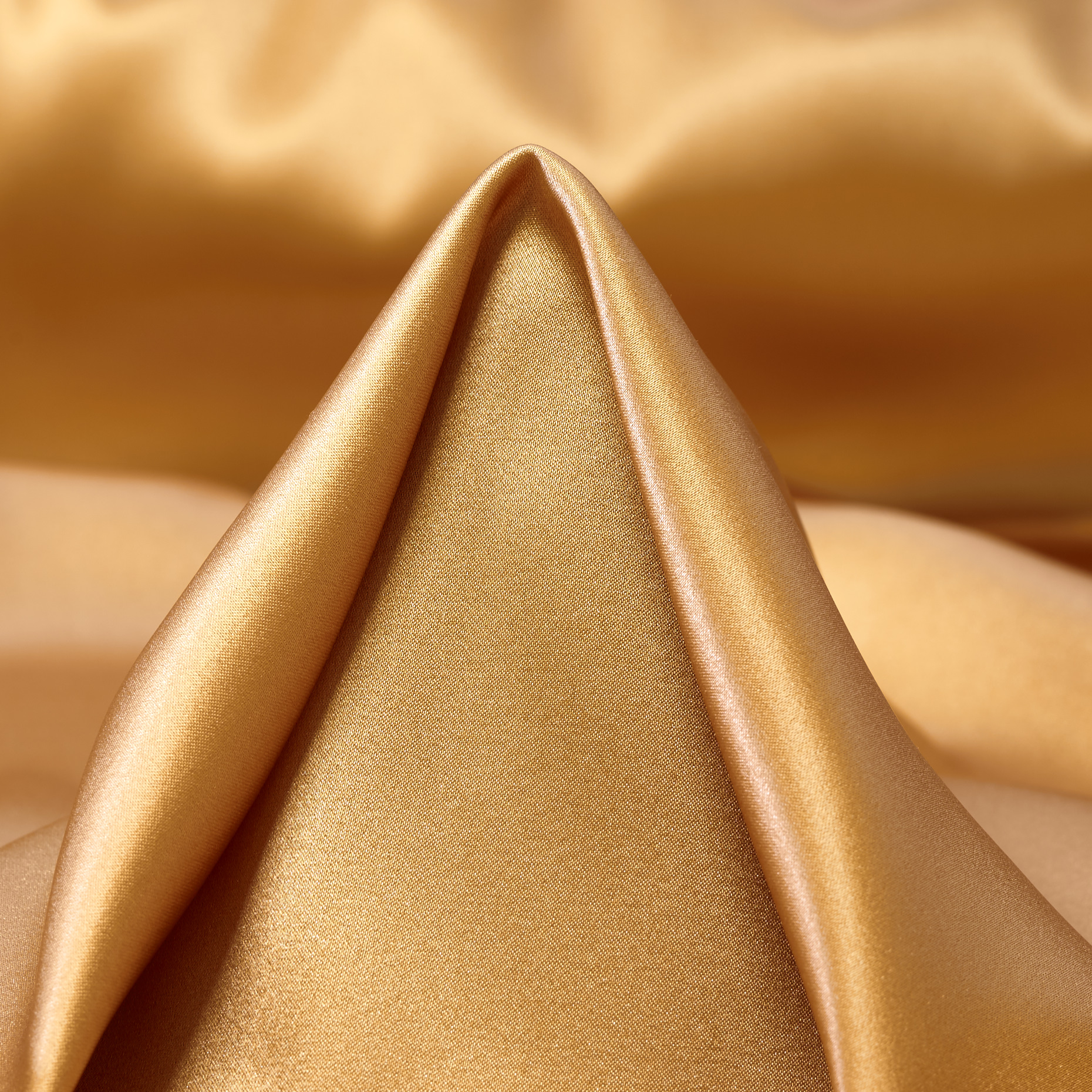Sateen, Seta, Stretch, Pale Gold (F000051980)