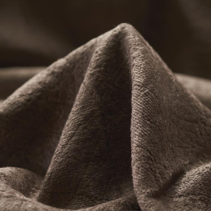 Samt, Viskose, Warm Taupe