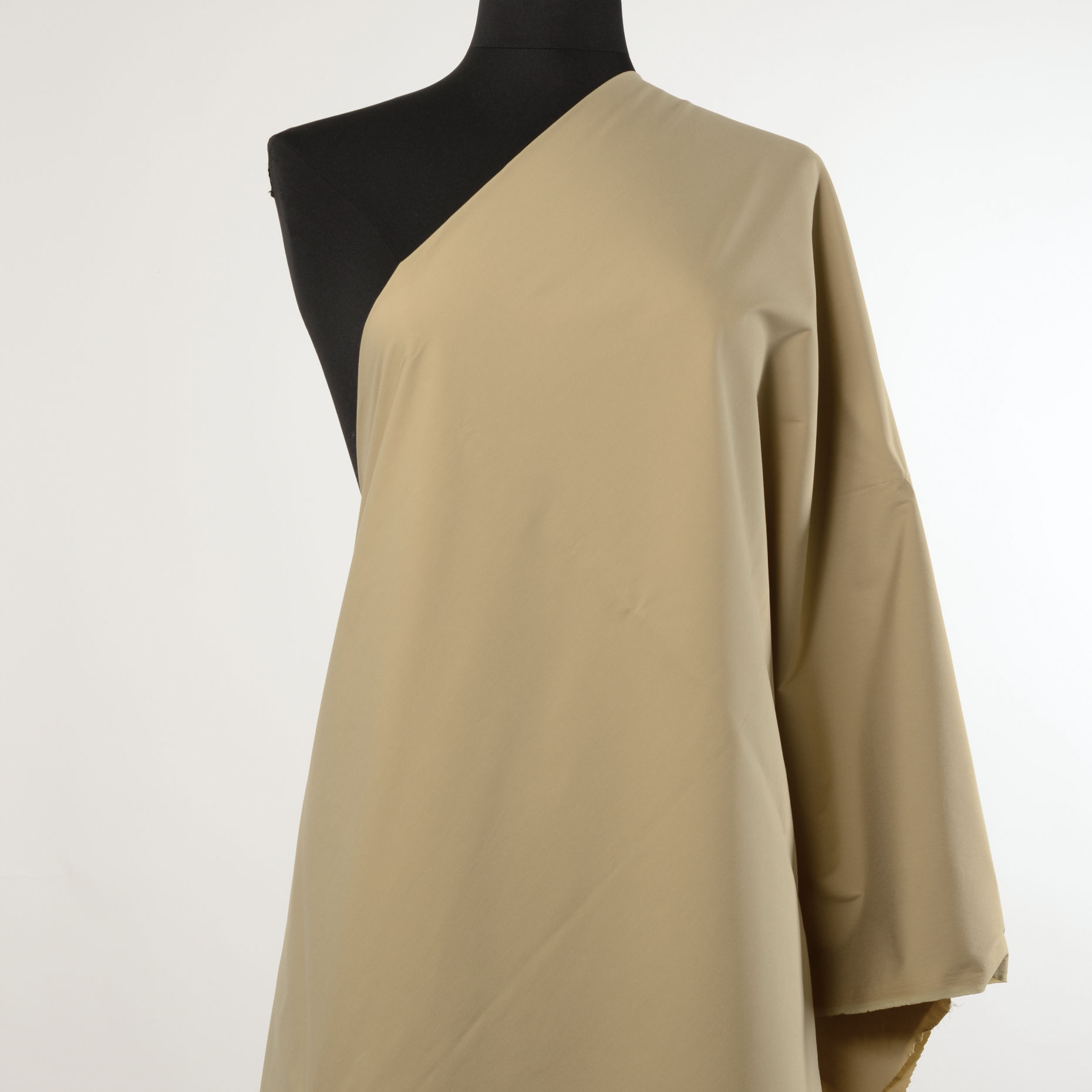 POPLIN, COTTON, HIGH ELASTICITY, BEIGE